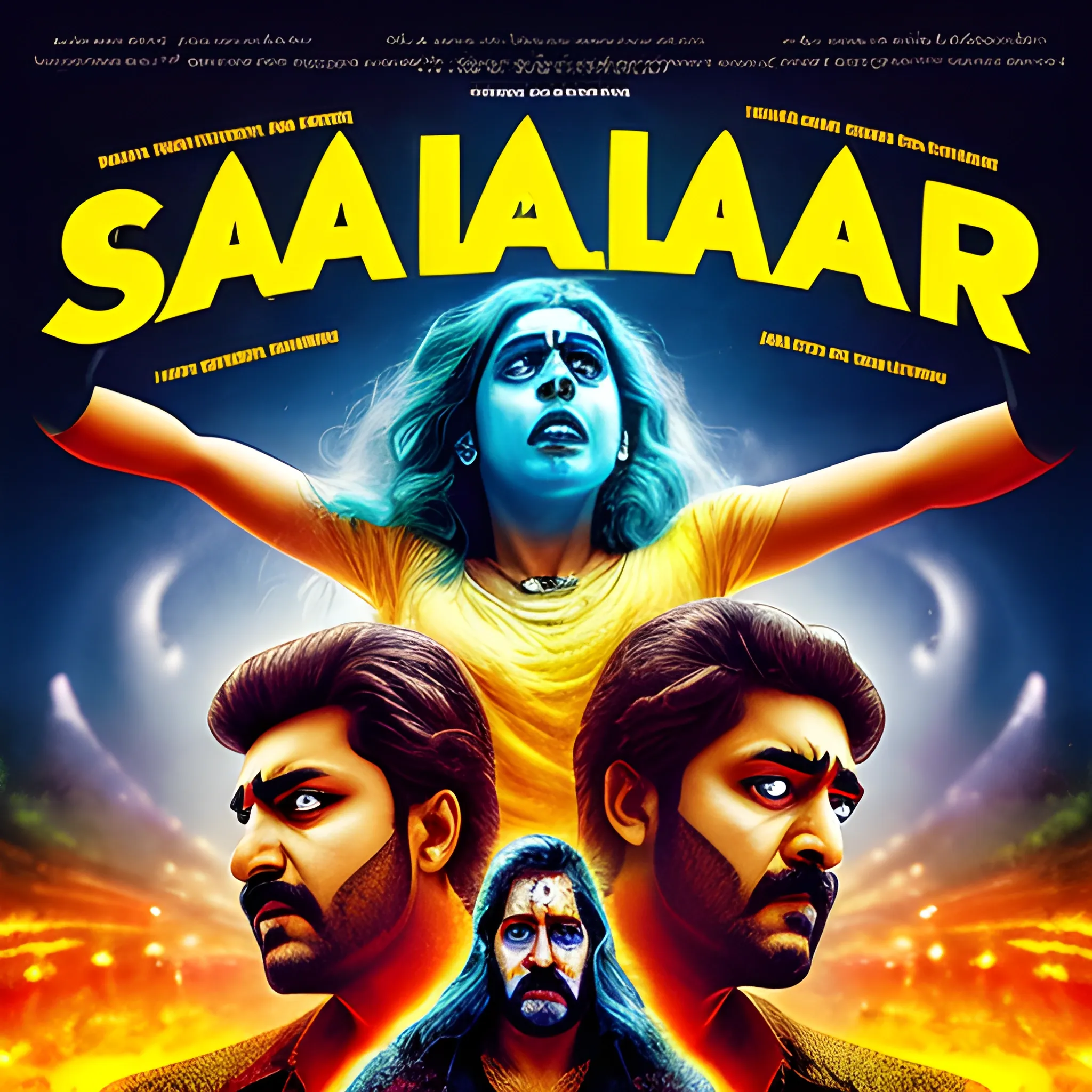 saalar movie poster, Trippy - Arthub.ai