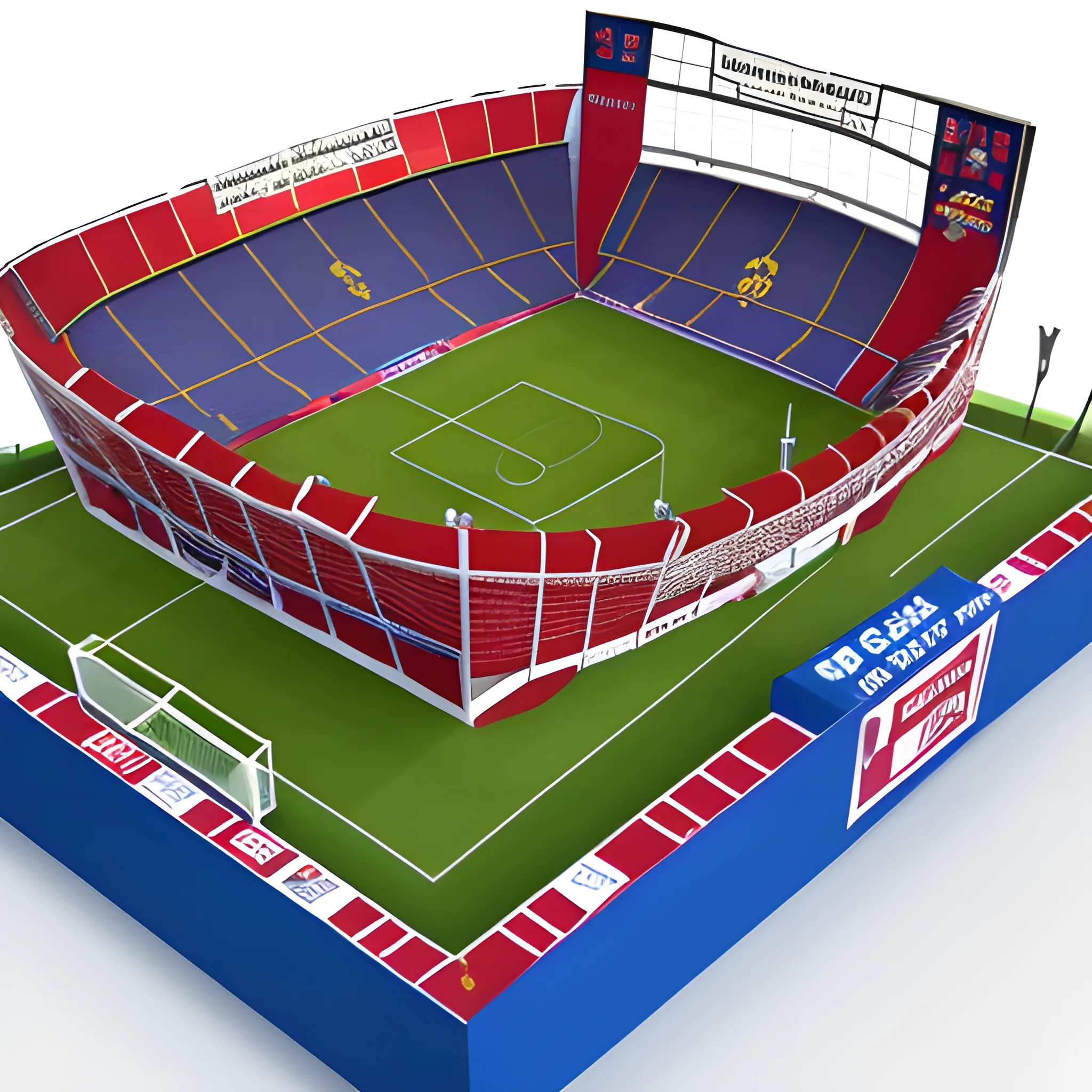 , 3D
Bayern Munchen 8 - FC Barcelona 2