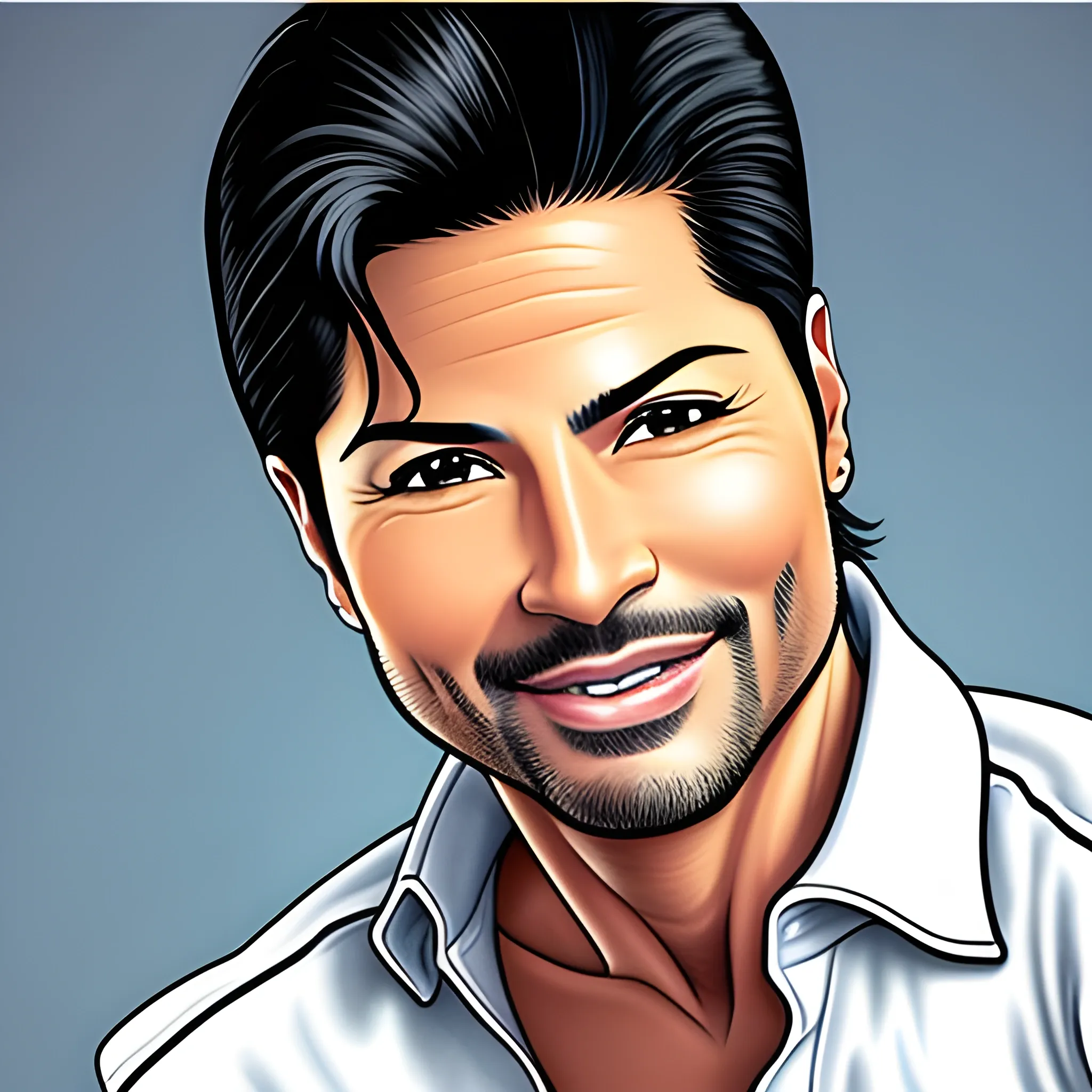 chayanne chiquito, Cartoon