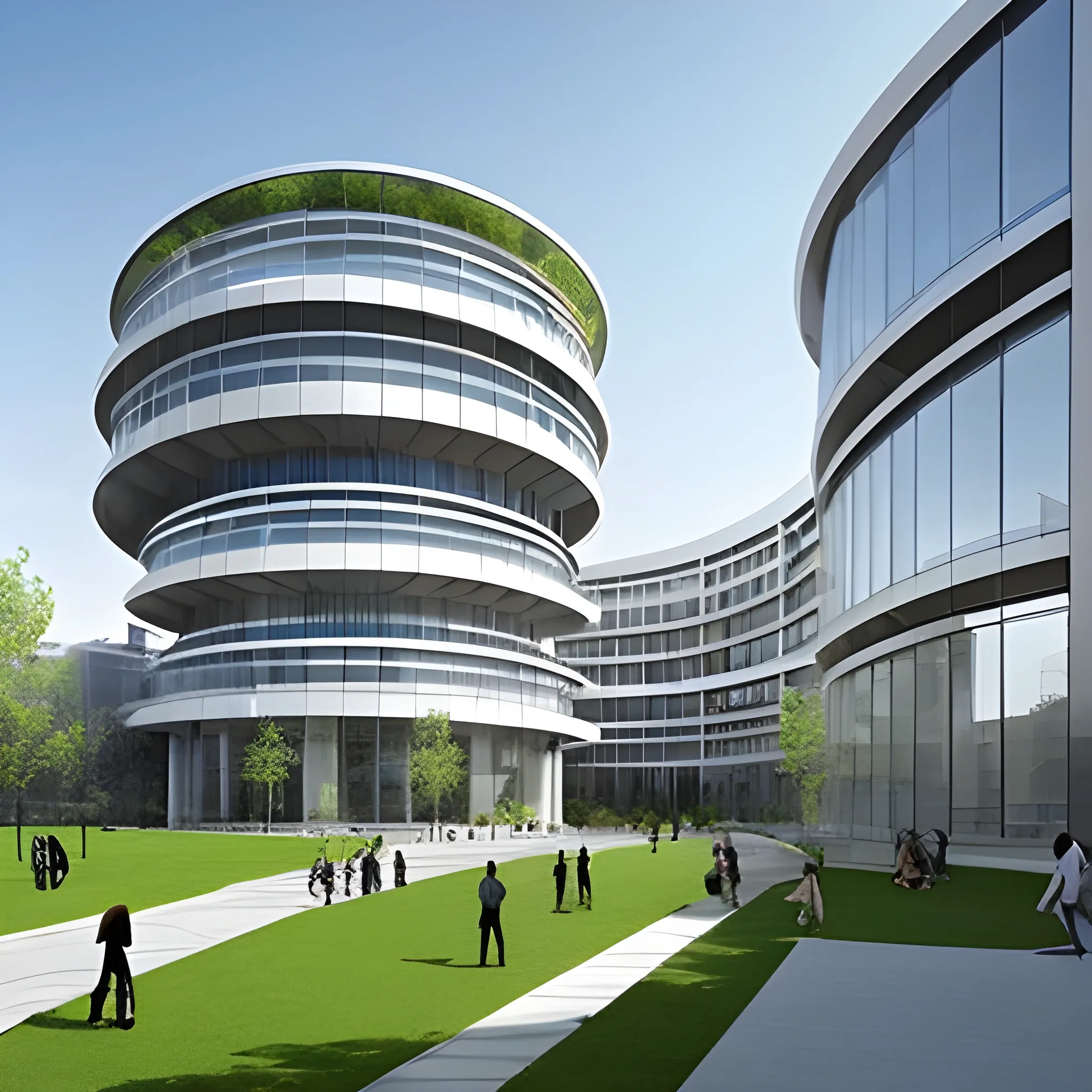 new architecture that becomes popular in 2050, university