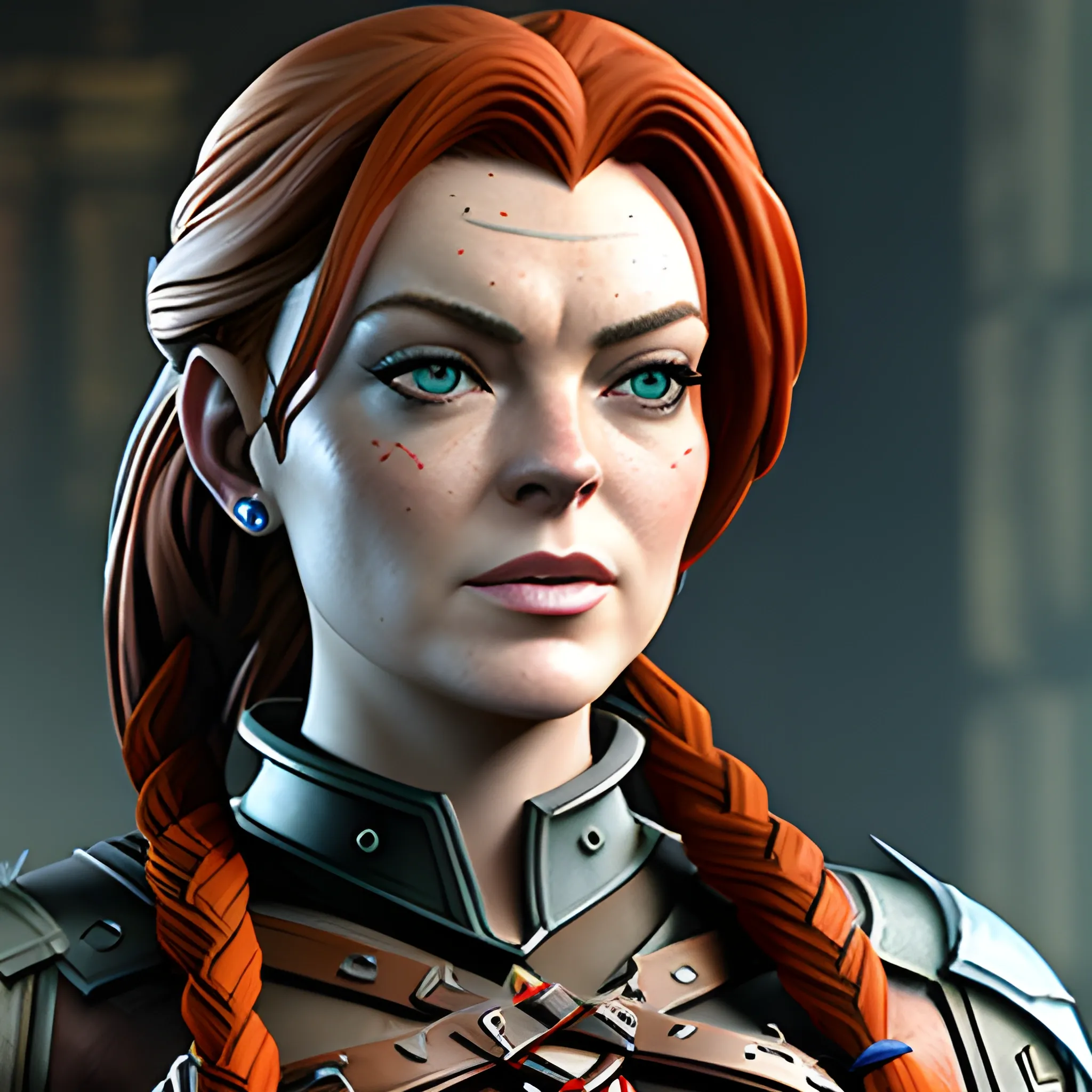 Mean Girls Era Lindsay Lohan as Aloy, 3D