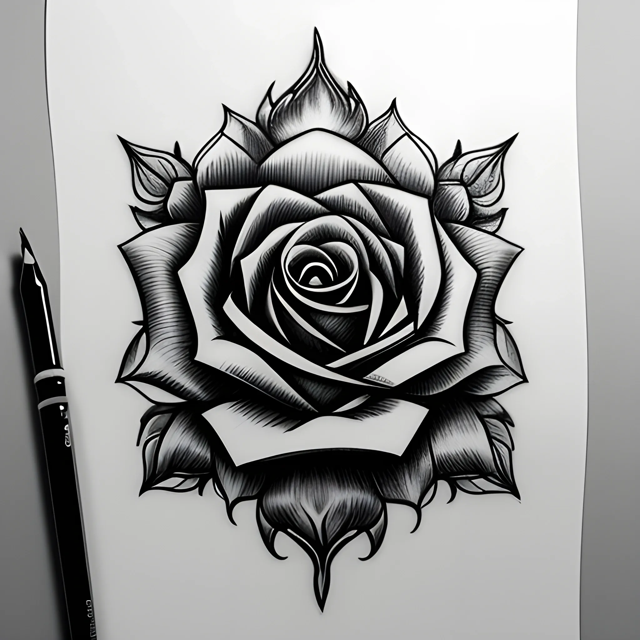 Money rose. Original art by @ogabel #rosetattoo #tattoo #rose #tattoos #ink  #tattooartist #inked #blackandgreytattoo #art #tattooart… | Instagram