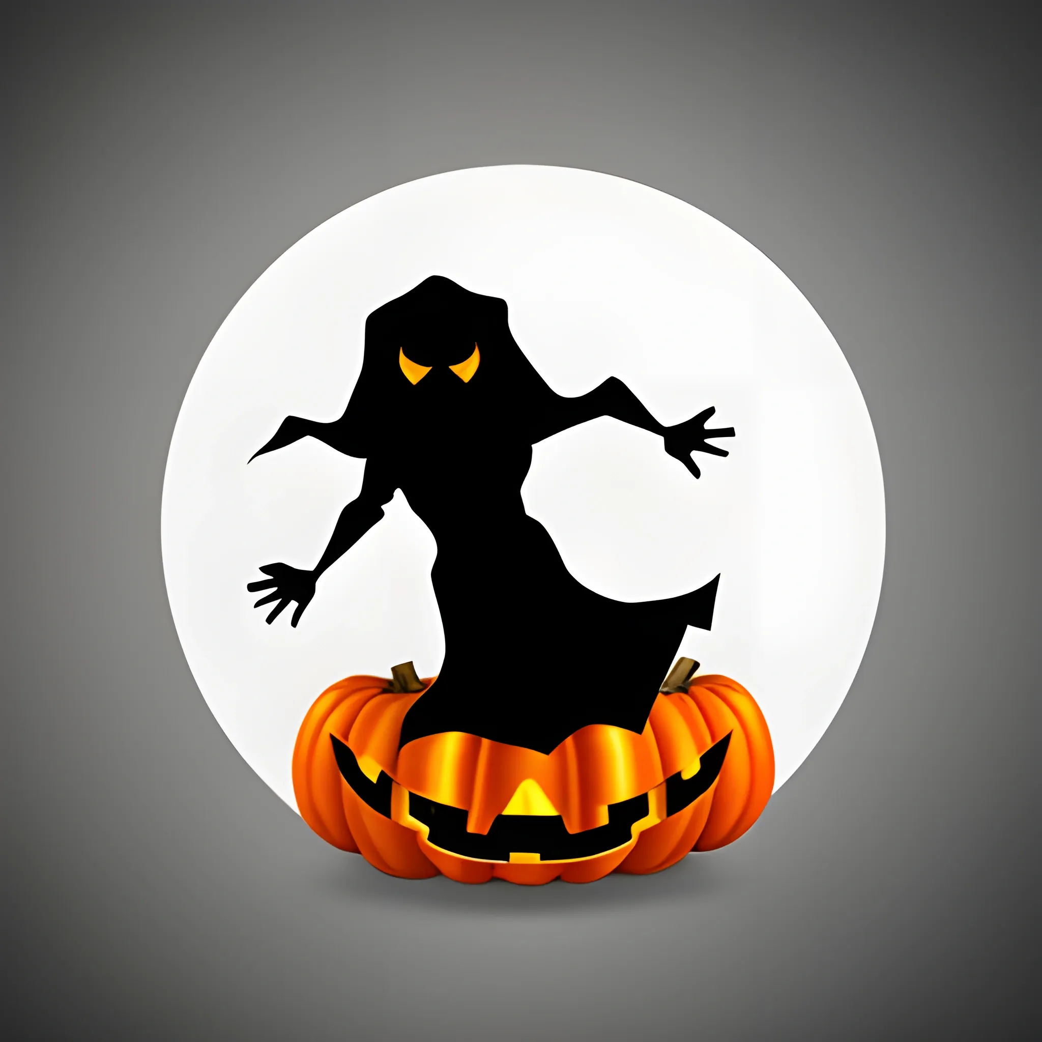 Halloween logo, Ghost, no text