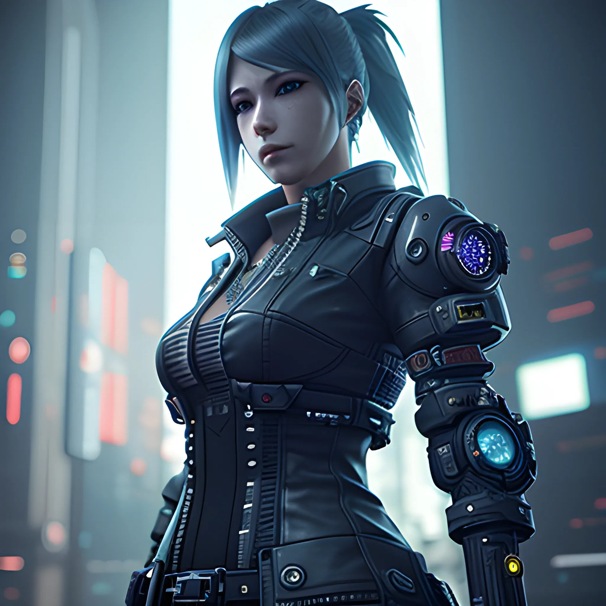 Cyberpunk, Final Fantasy XIV, Unreal Engine 5, Midnight, Front v ...