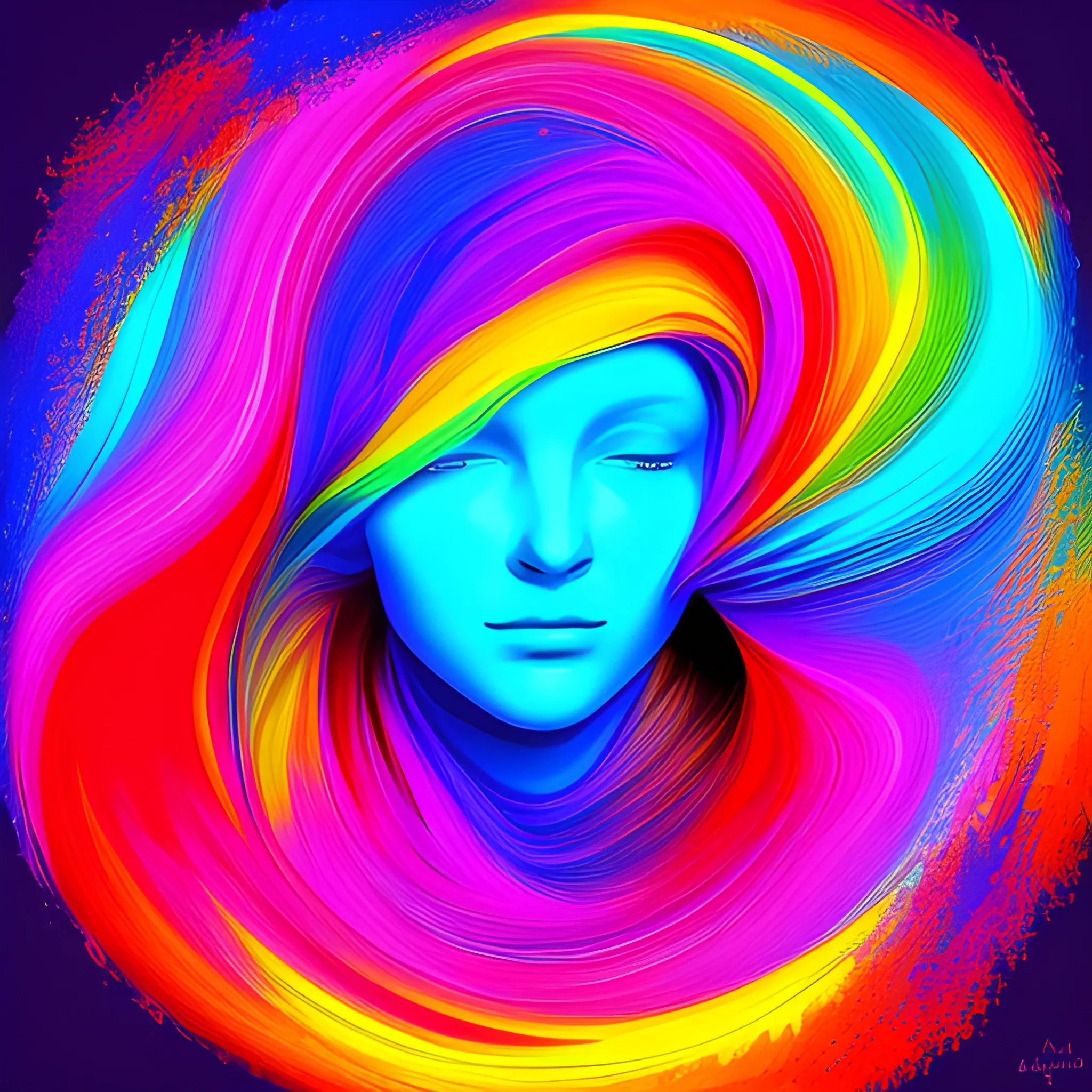 Digital art colorful 