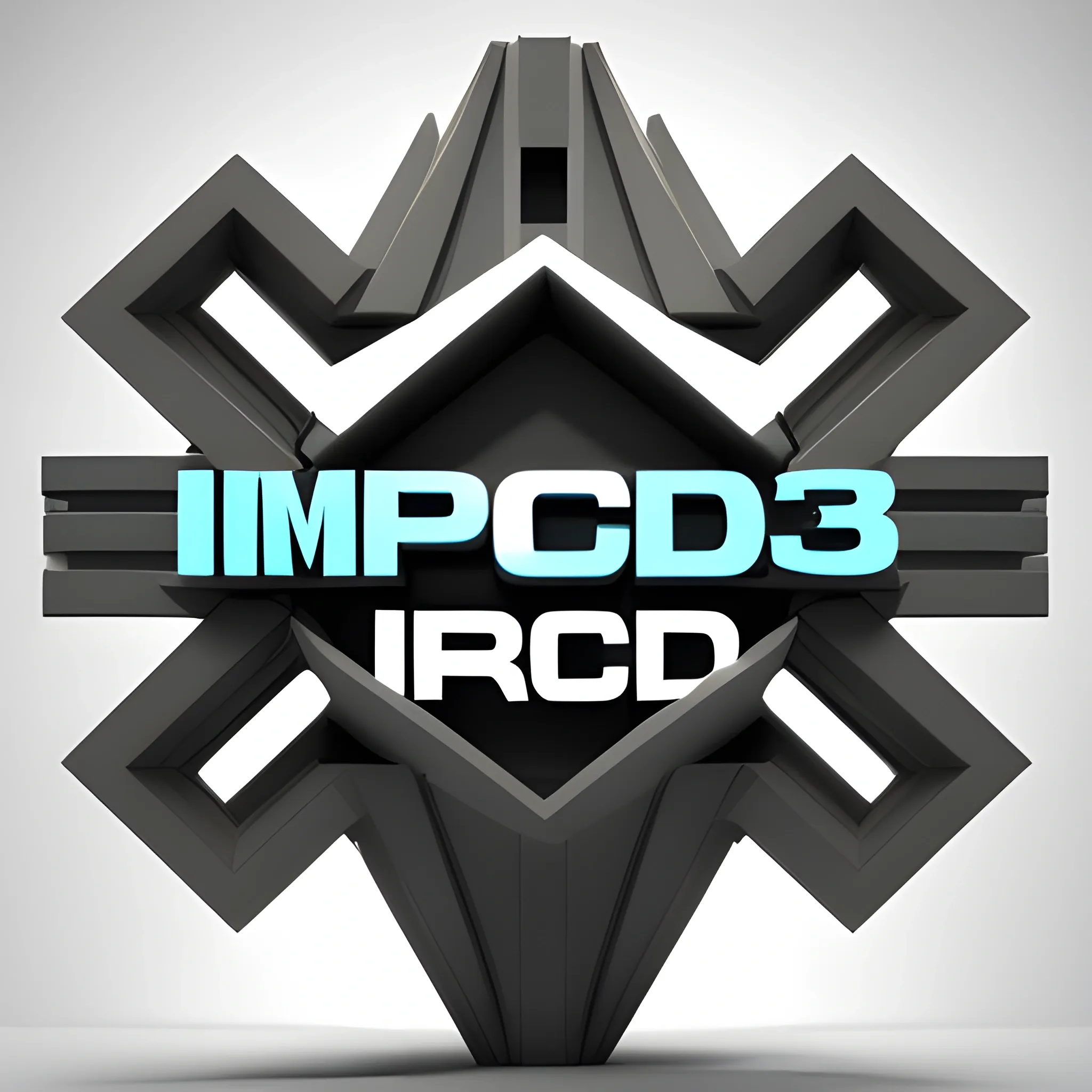 logo that has a 3d printer and the text "impacto 3d"