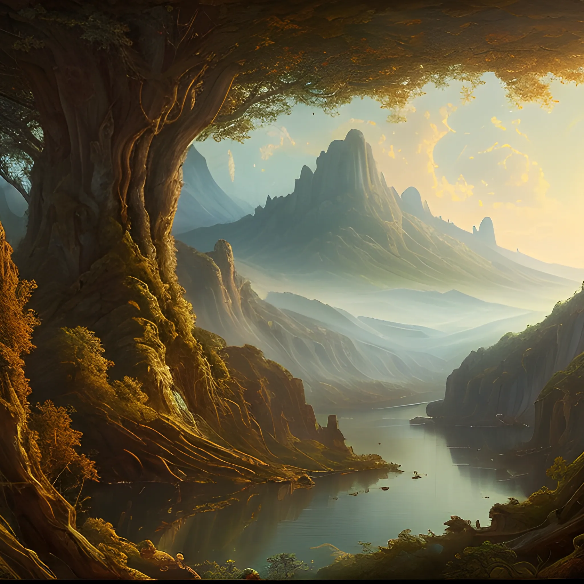 a beautiful landscape photo of arcadia, cinematic atmospheric masterpiece, award winning, 4 k, hyperdetailed, fantastic, wonderful , Oil Painting