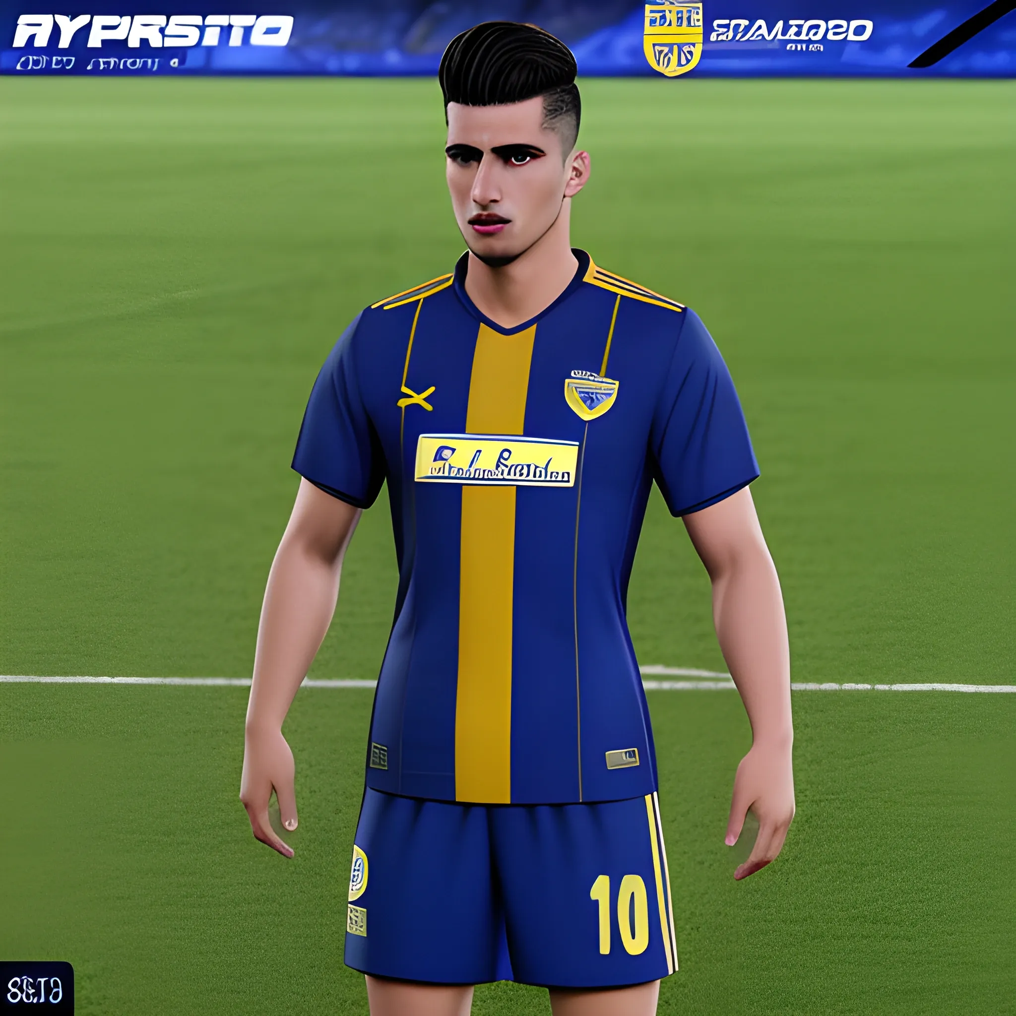 
Katro Cadiz CF football player dress, hyper realisticUltra HD, 8K --ar 3:4 --s 600 --v 5