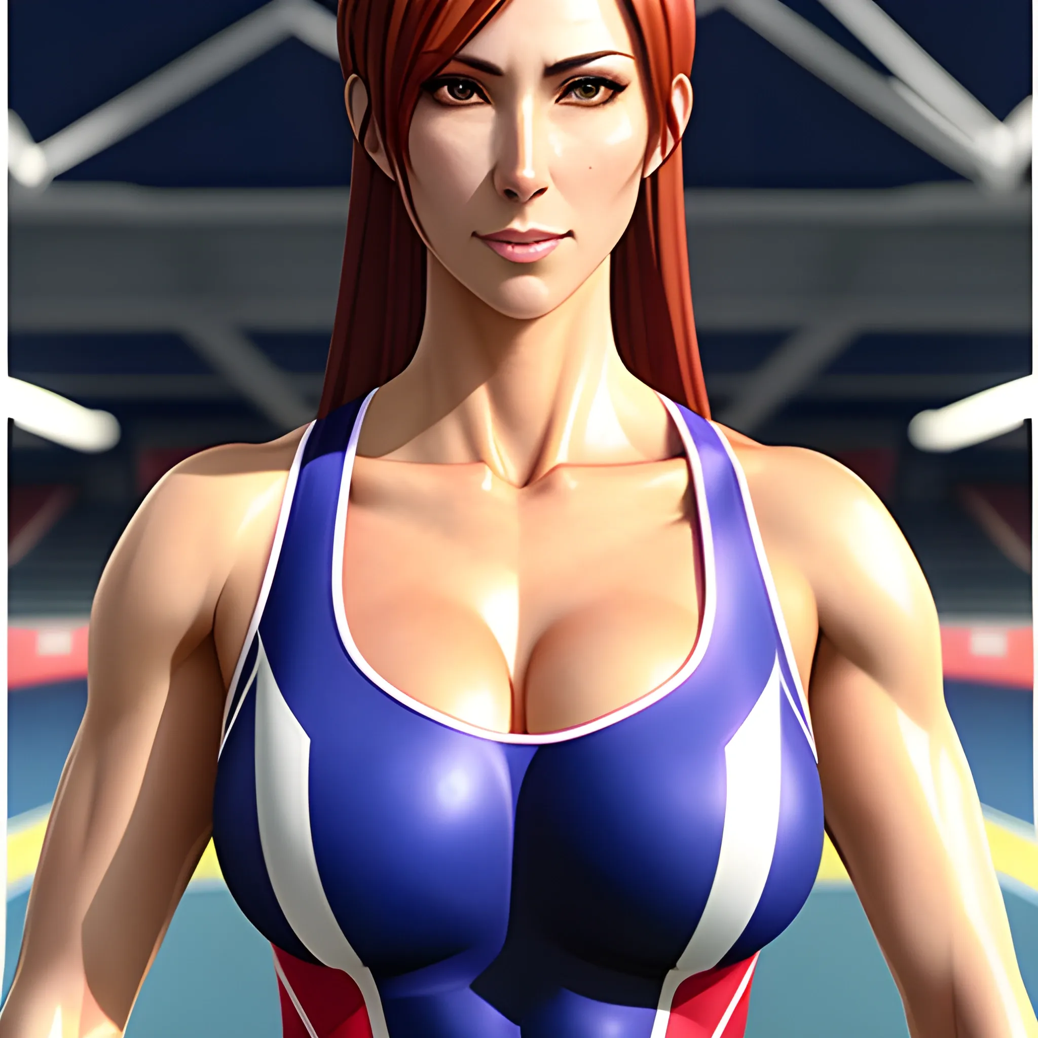 Sport anime girl realistic - Arthub.ai