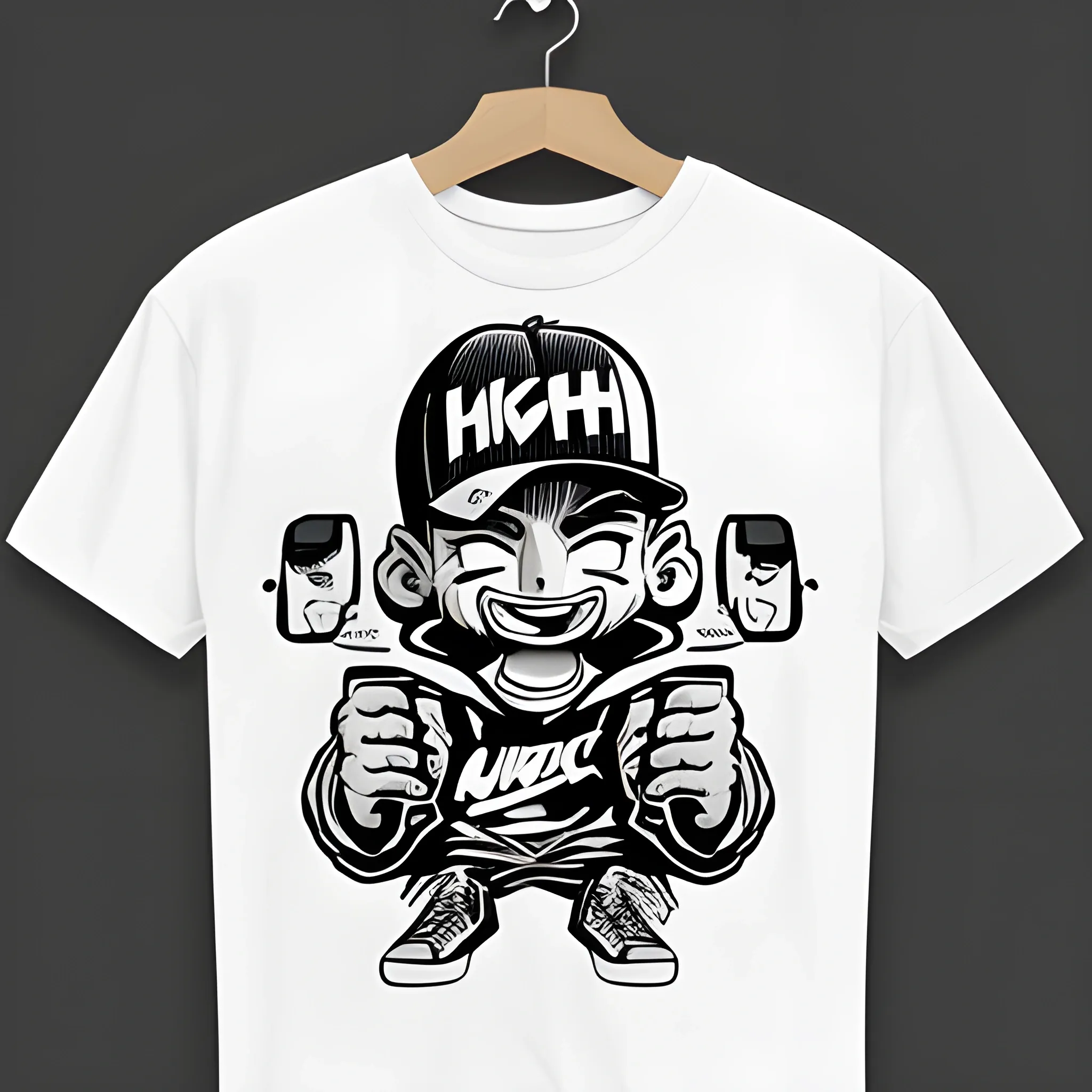 High quality streetwear tshirt design, Cartoon