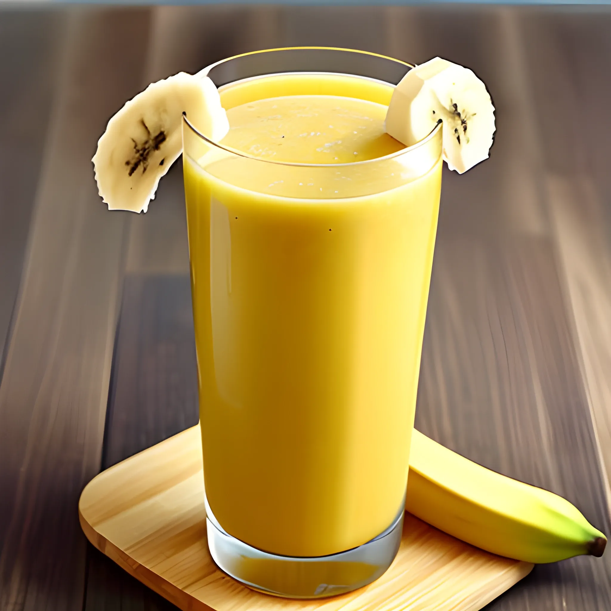 banana juice drink