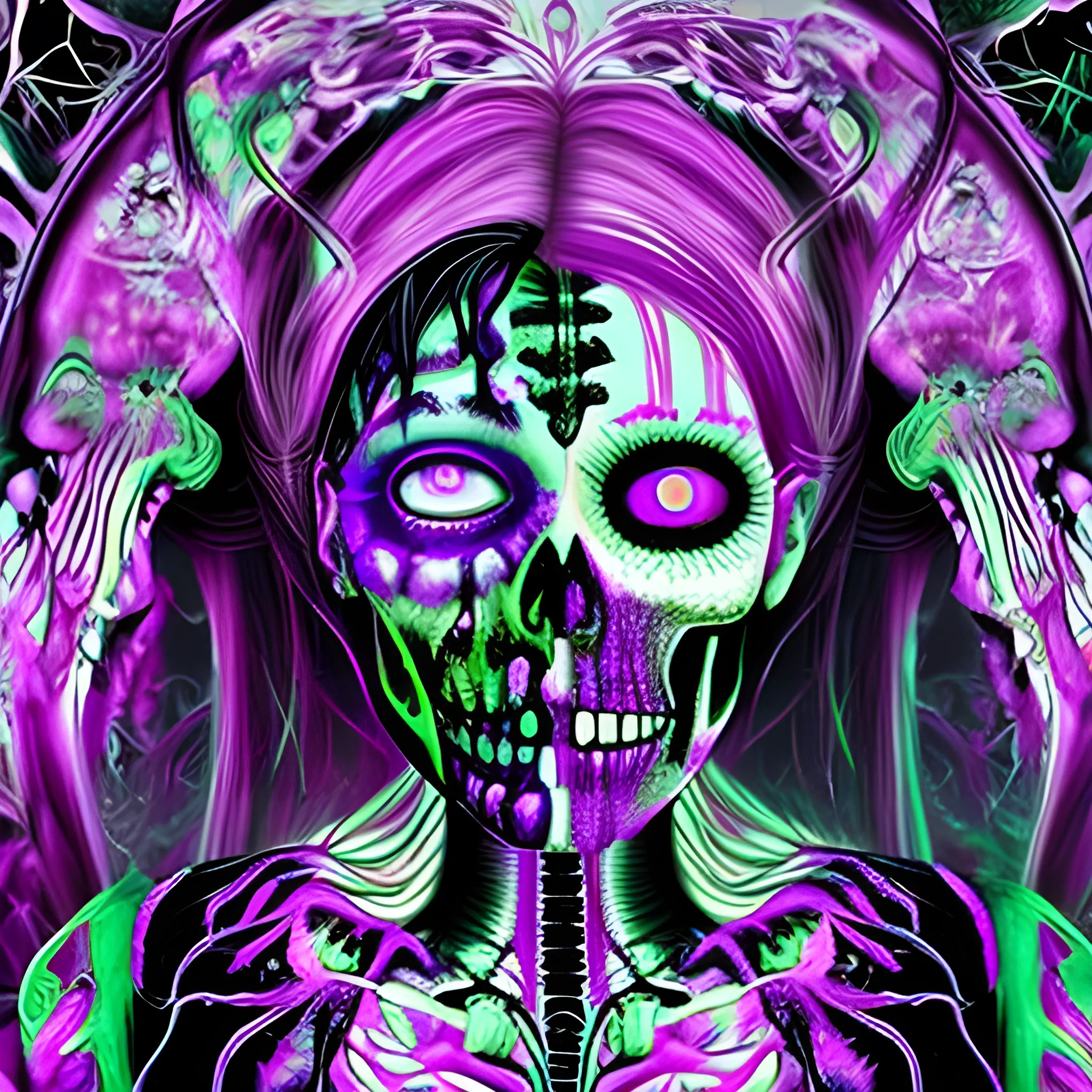 Hel half dead half alive beatiful, Trippy