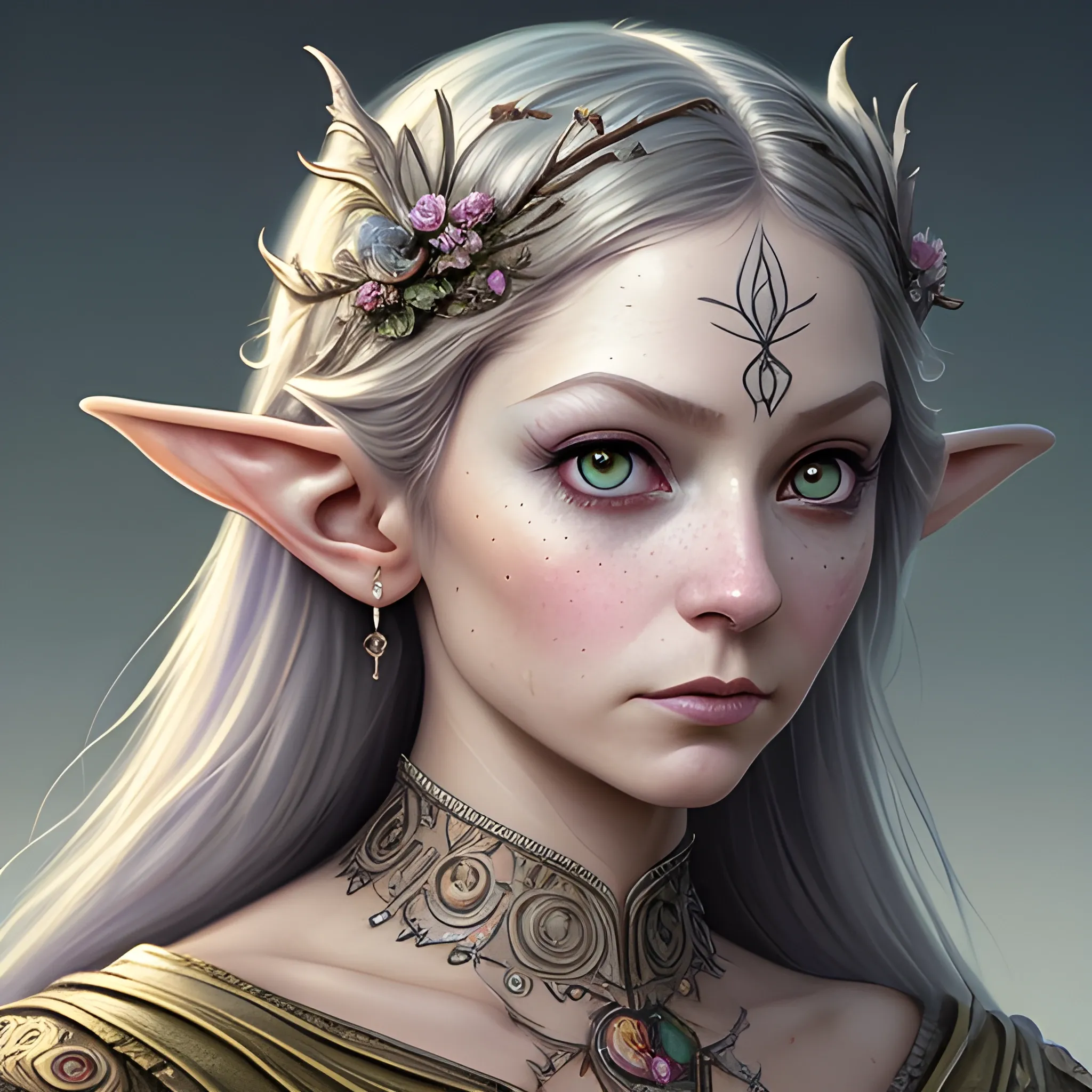 art byTatianaSuarez and jasmine becket Griffith, regal elven sor ...