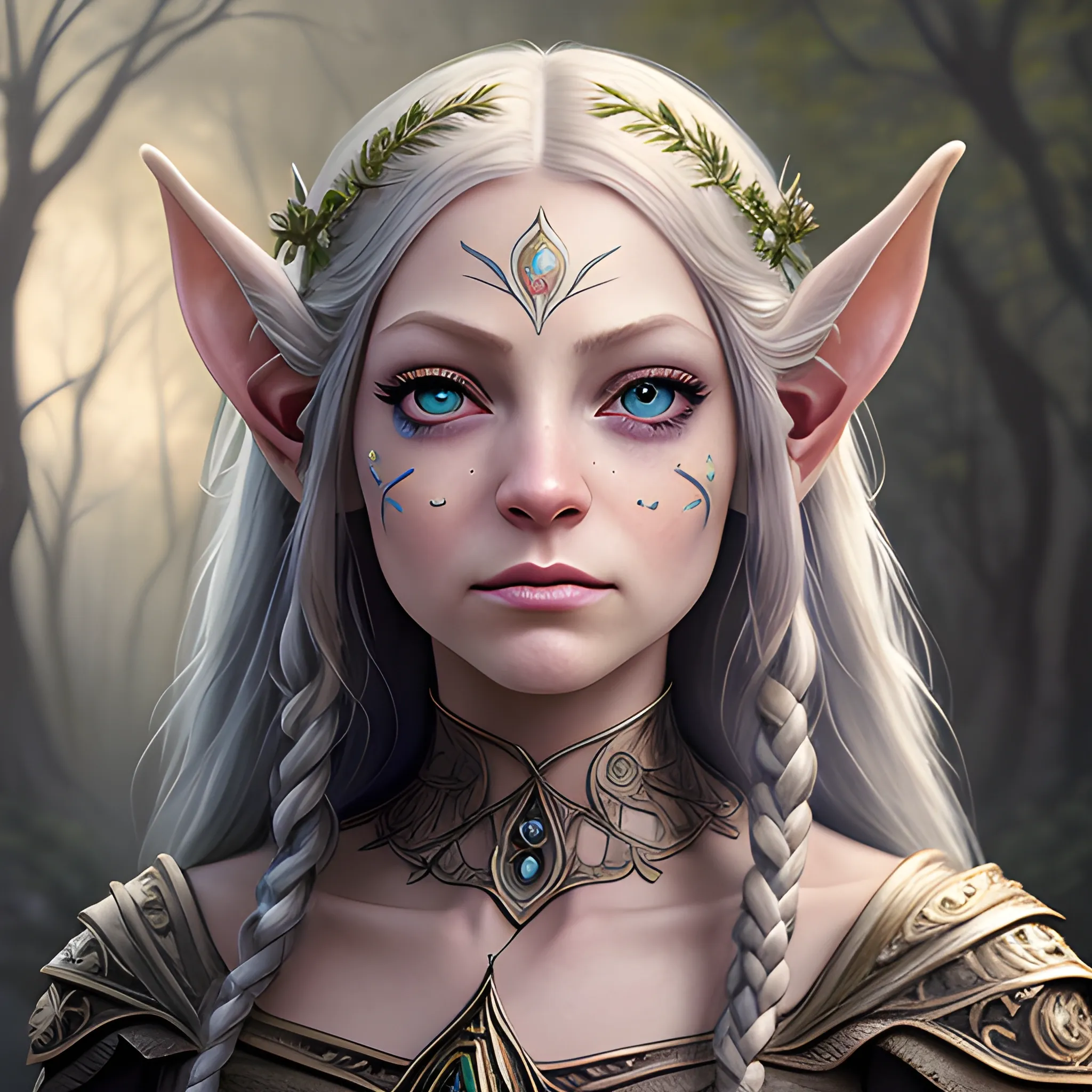 art byTatianaSuarez and jasmine becket Griffith, regal elven sor ...