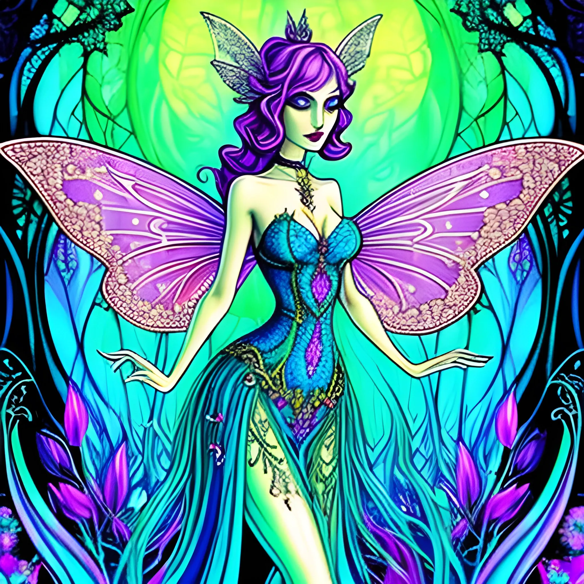 fairy girl, Trippy