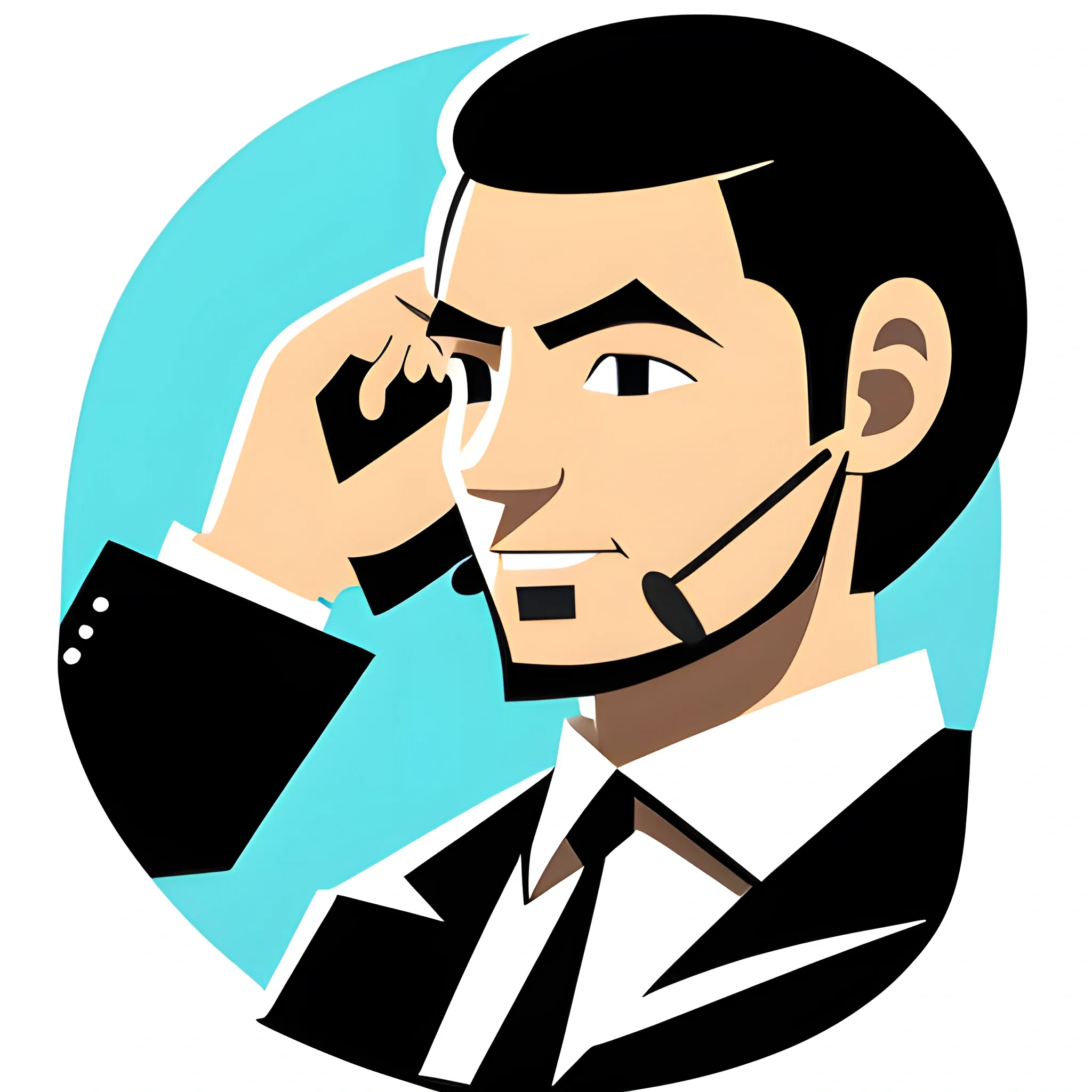 A business call vector
