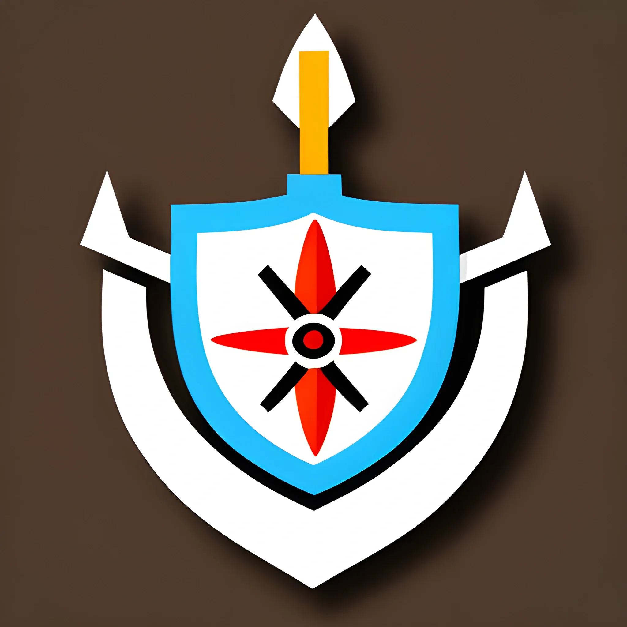 Icon Kenya Shield and Spear