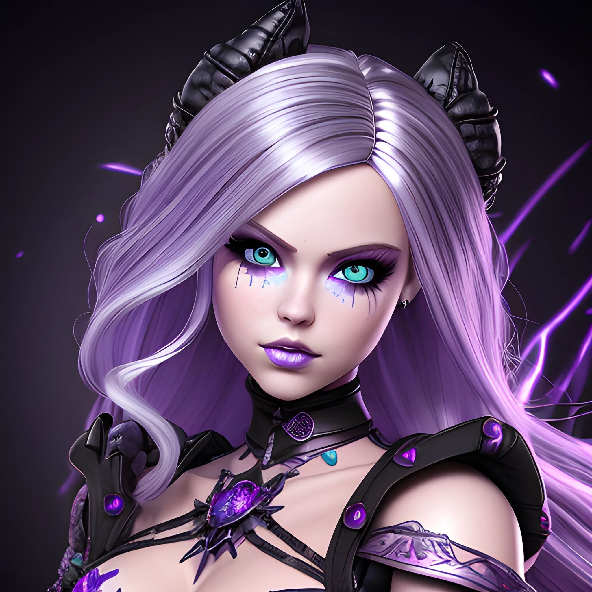 A hyper detailed, gaming style portrait of a beautiful woman, wh... -  Arthub.ai