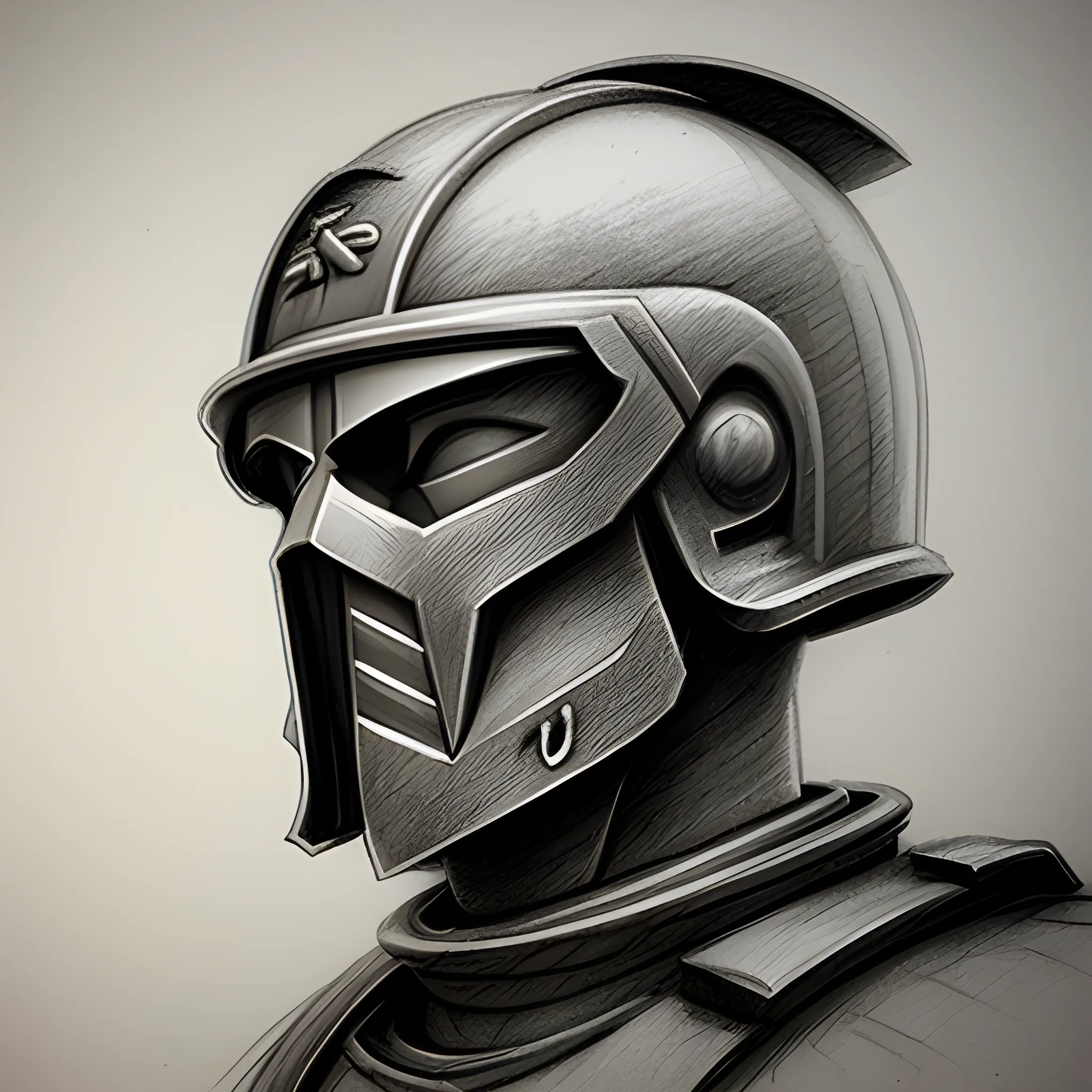 The Metro Spartan order, Pencil Sketch, 3D