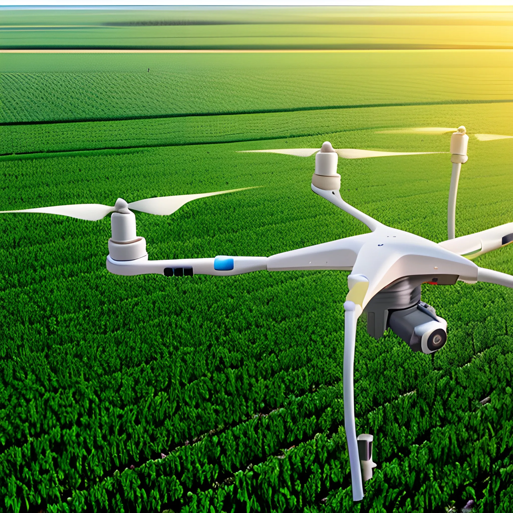 the inclusion of ICTs in the development of agricultural sciences, including a drone, a smart irrigation system, 3D