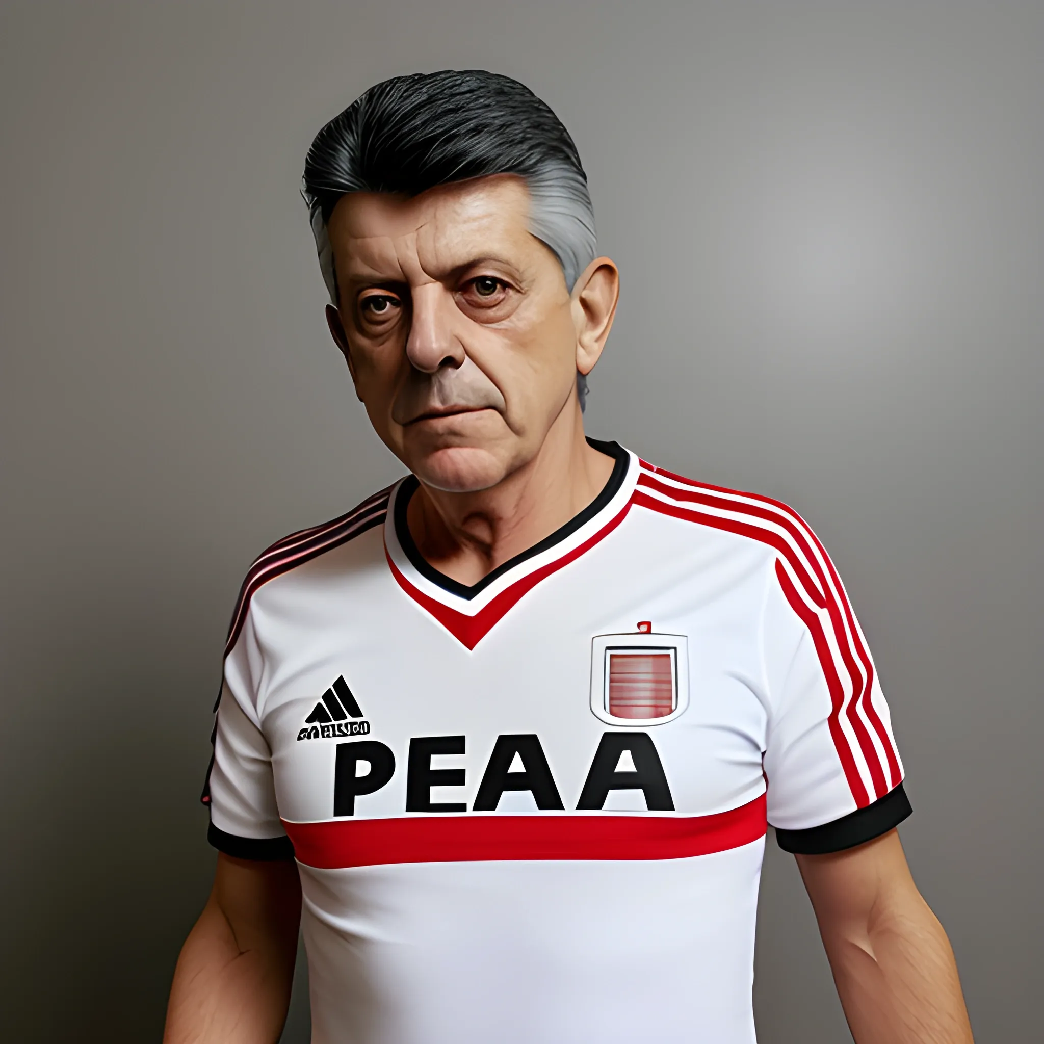 Sergio Massa remera de River Plate 