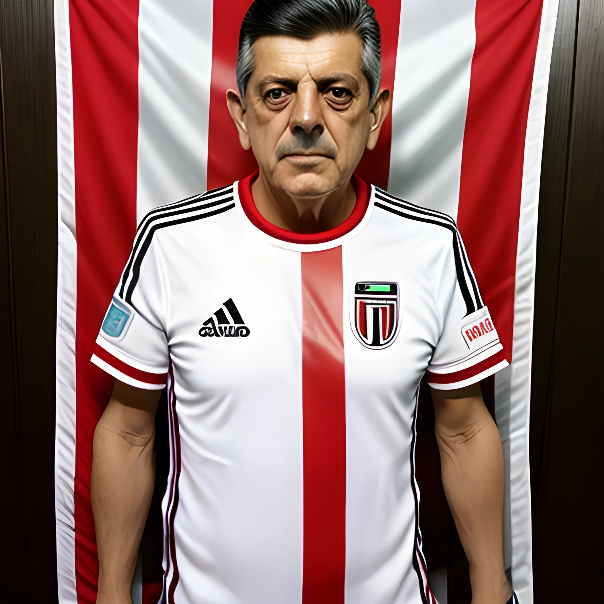 Sergio Massa remera de River Plate Arthub.ai