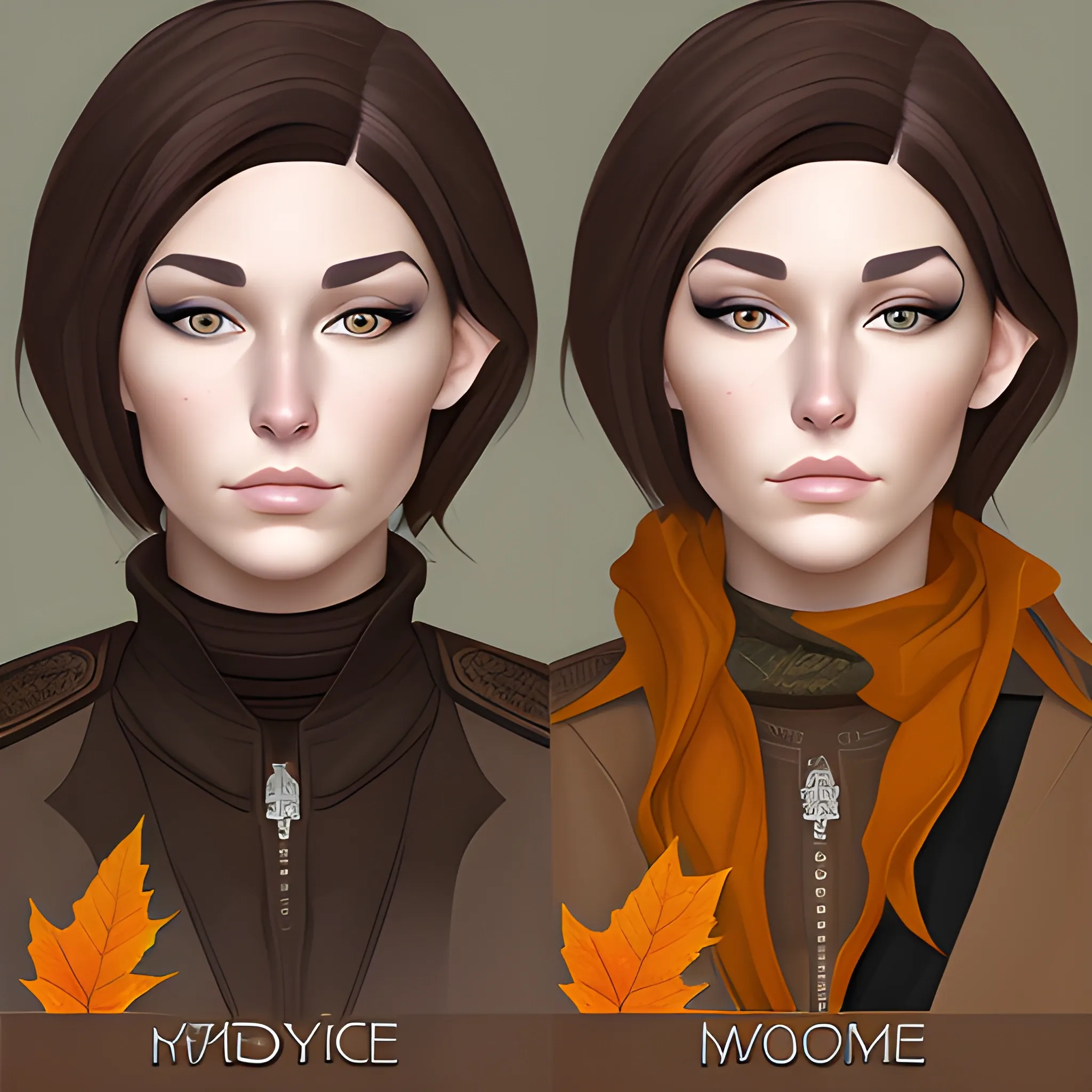 Khrystyne Haje / Autumn Federici face morph