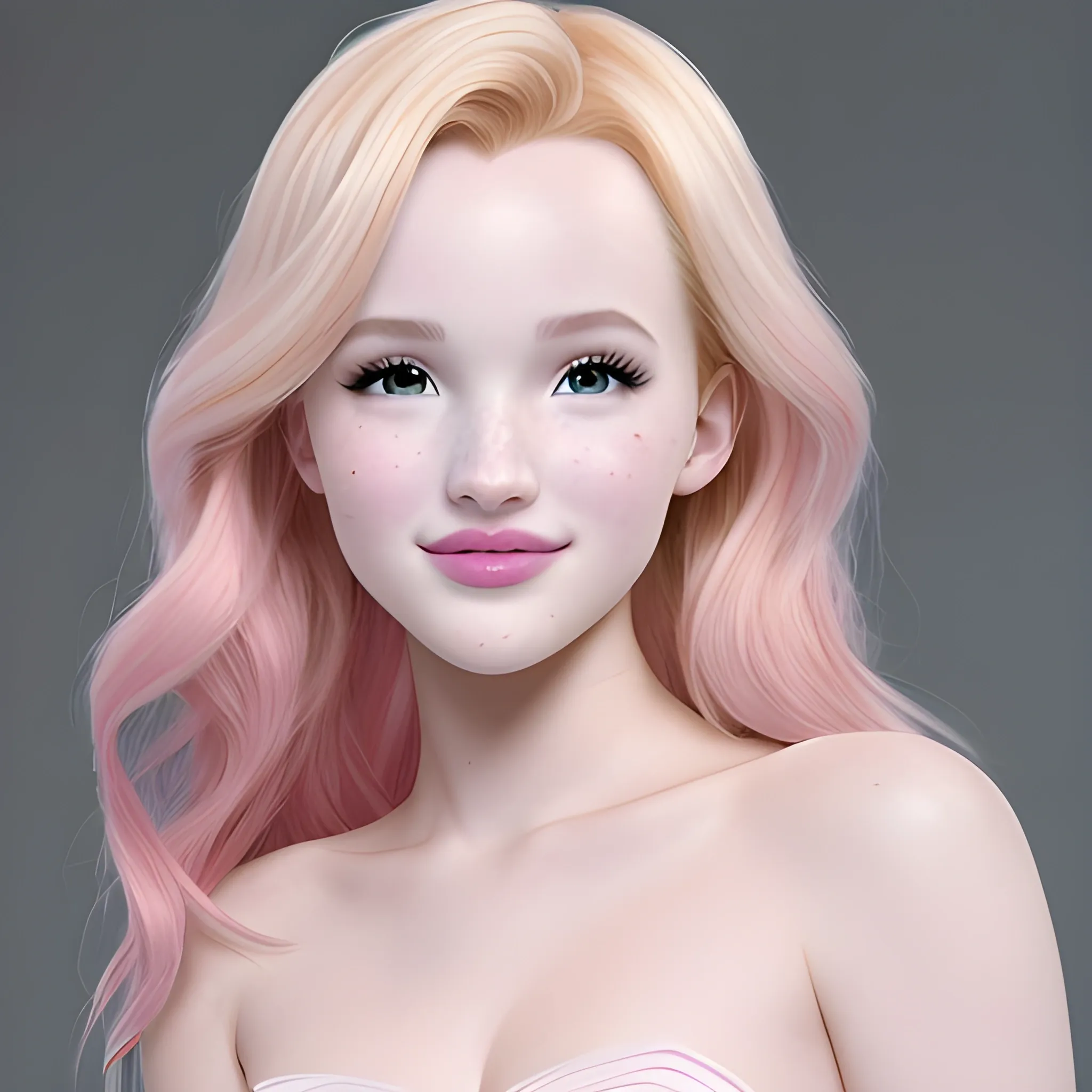 Bella Thorne / Dove Cameron face morph