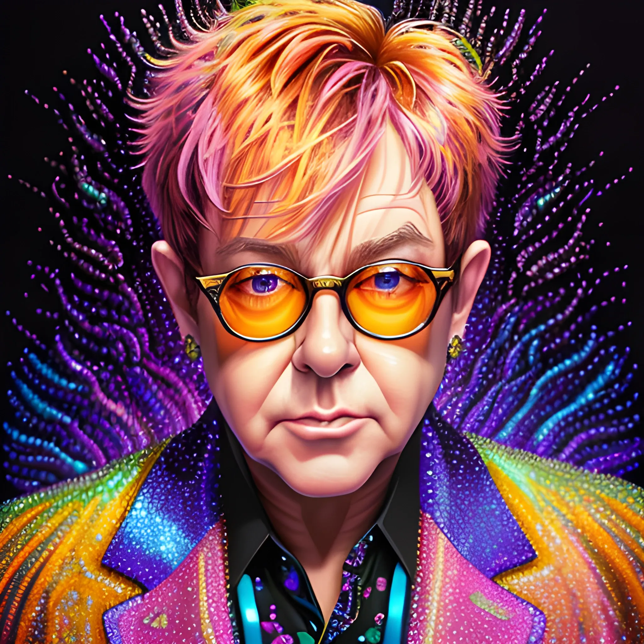 Hyperdetailed Oil On Canvas Elton John Striking Eyes His Hand   651524db 62df.webp