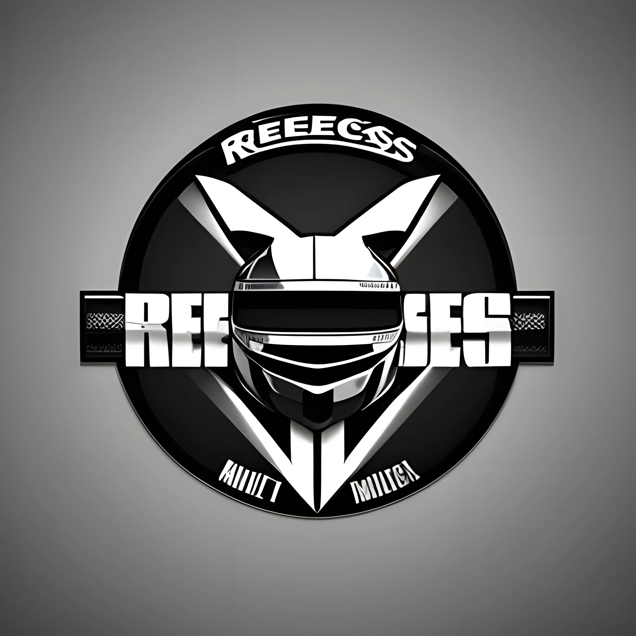 create a logo saying "730 Reckless Motorsport" in the apple style, 3D