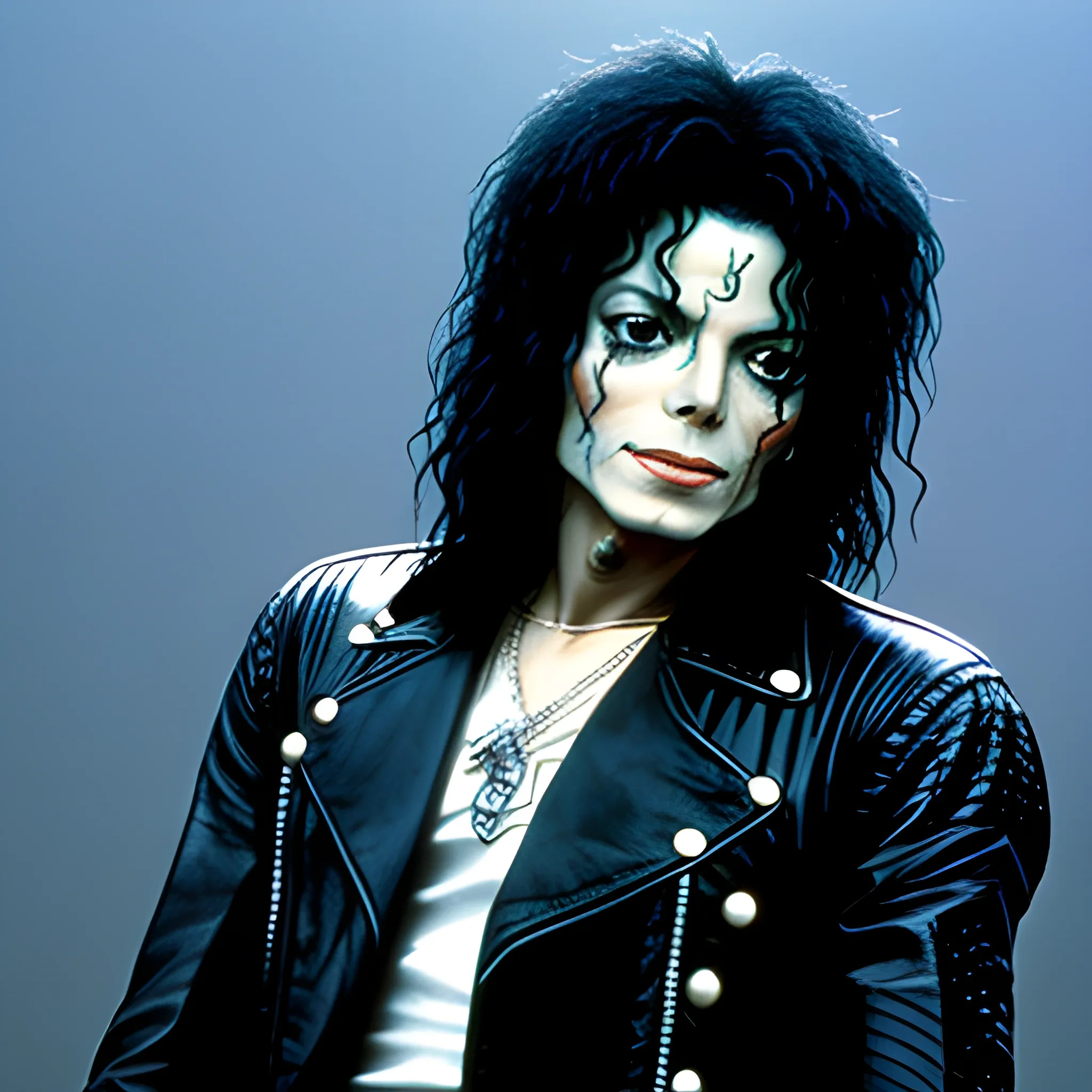 Michael Jackson as the Crow