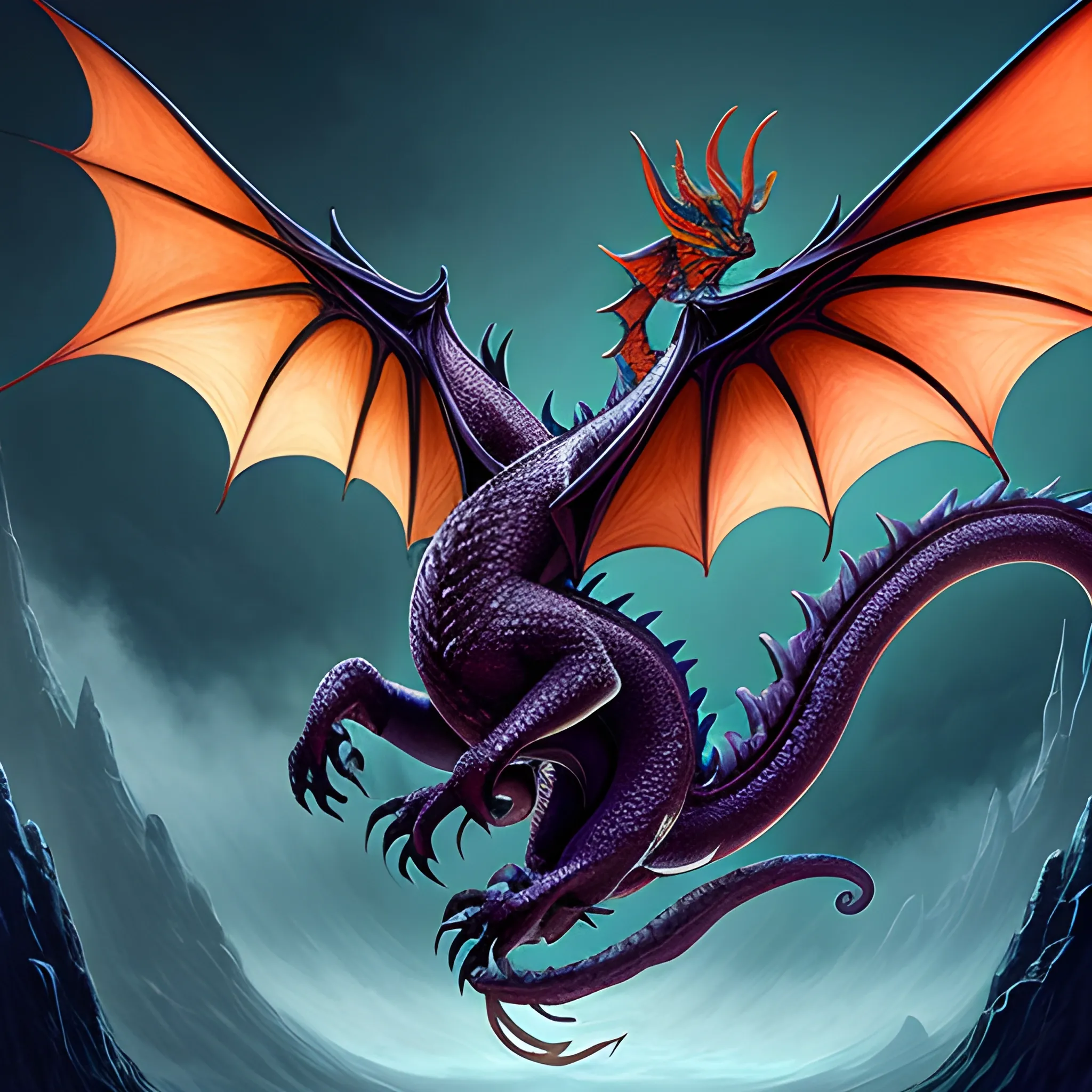 Fantasy Indie Art Dragon Arthub ai