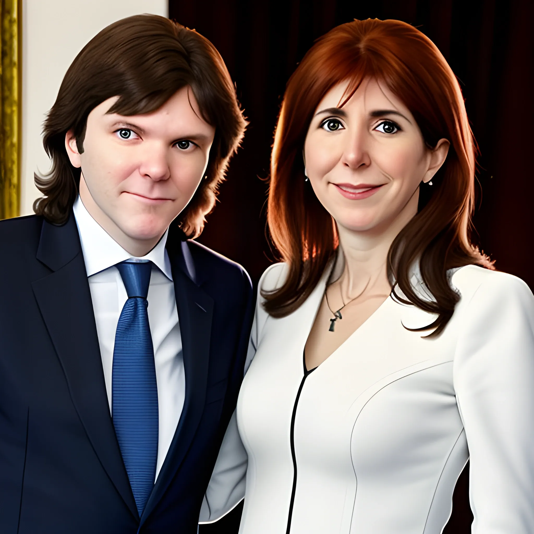 javier milei y cristina fernández de kirchner