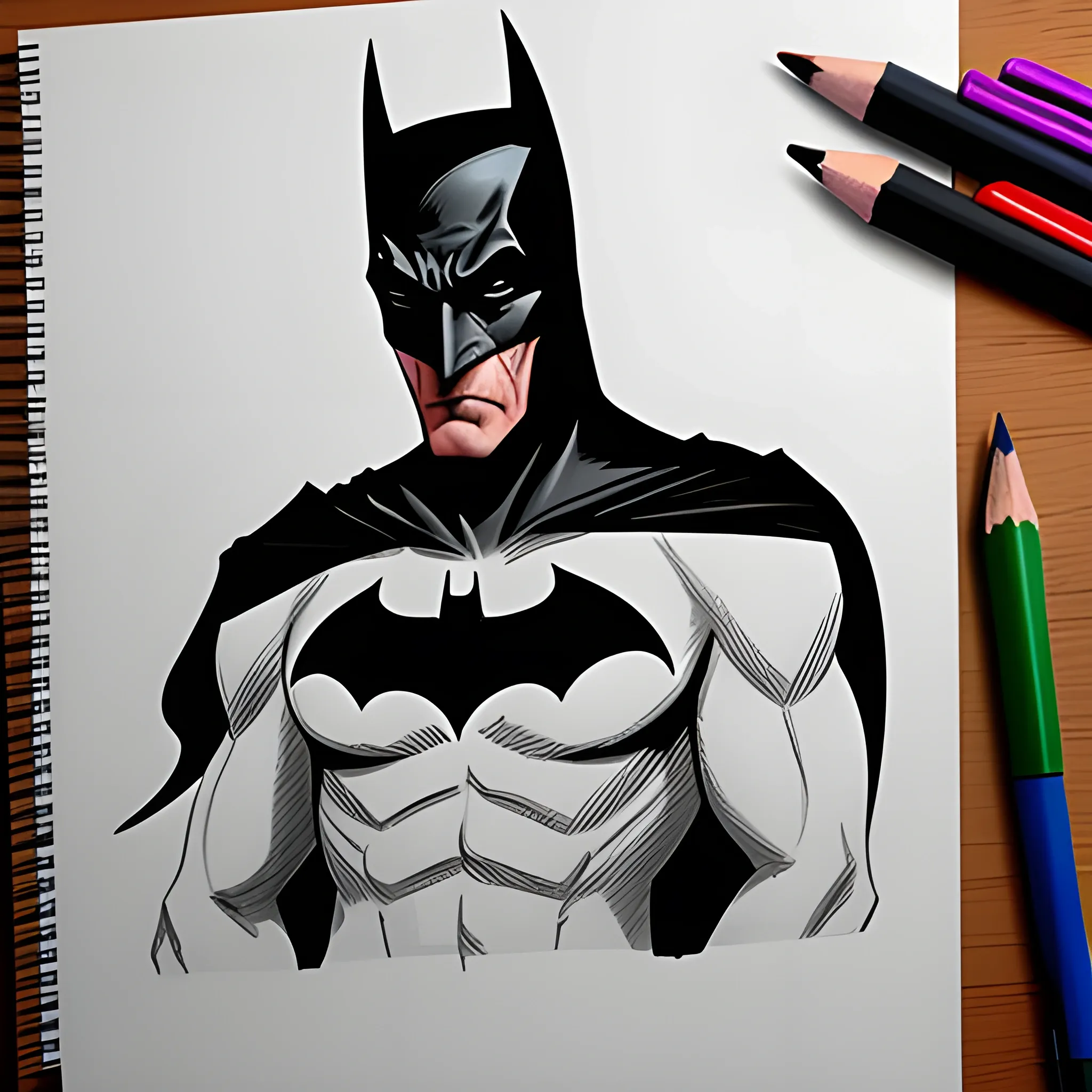 Aggregate more than 190 batman drawing images