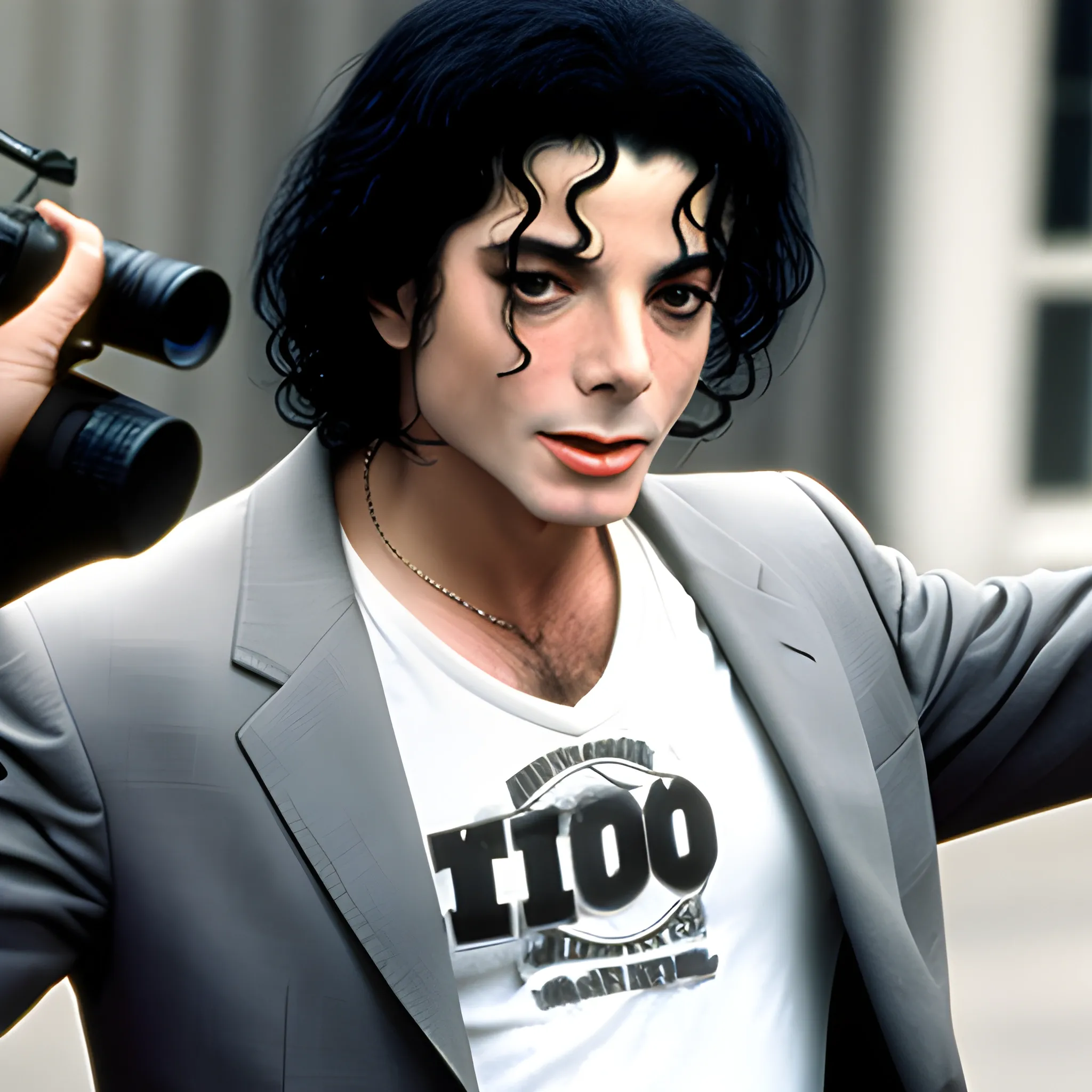 Robert Deniro Shooting Michael Jackson