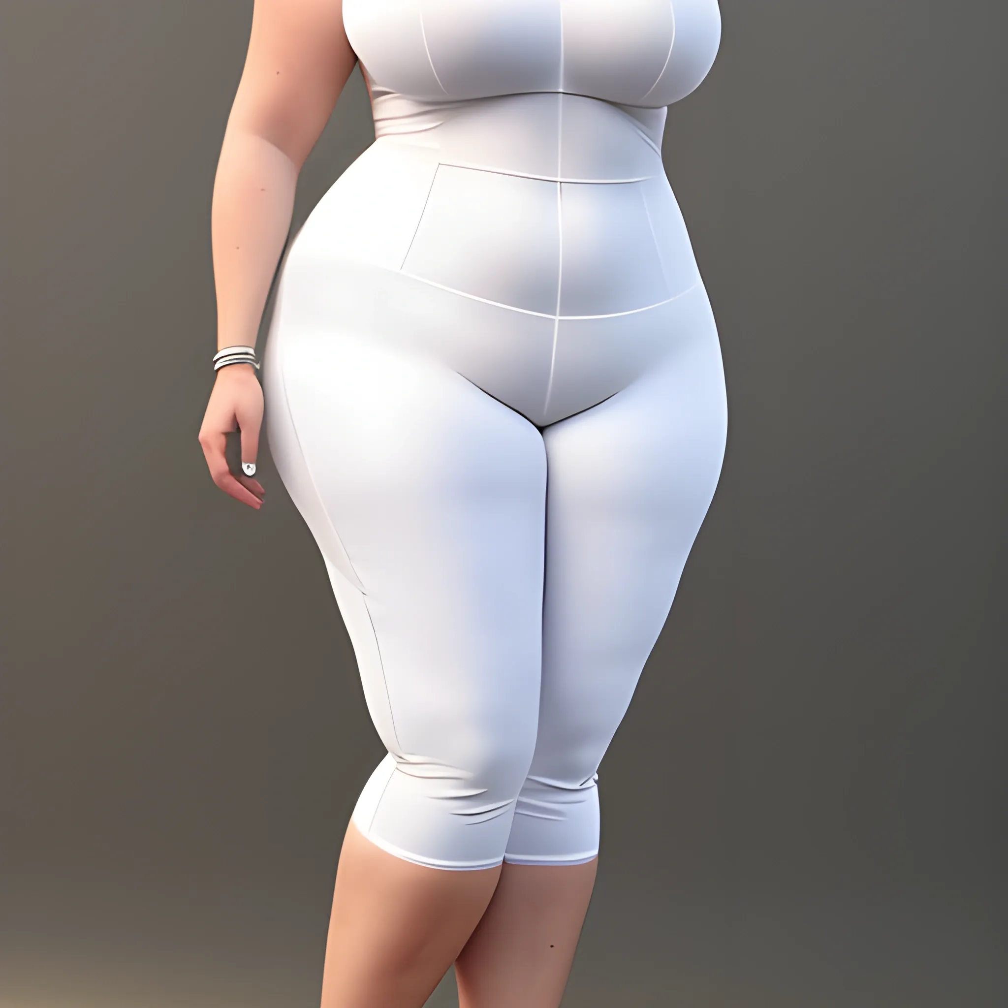 Buy White Leggings for Women by Plus Size Online | Ajio.com