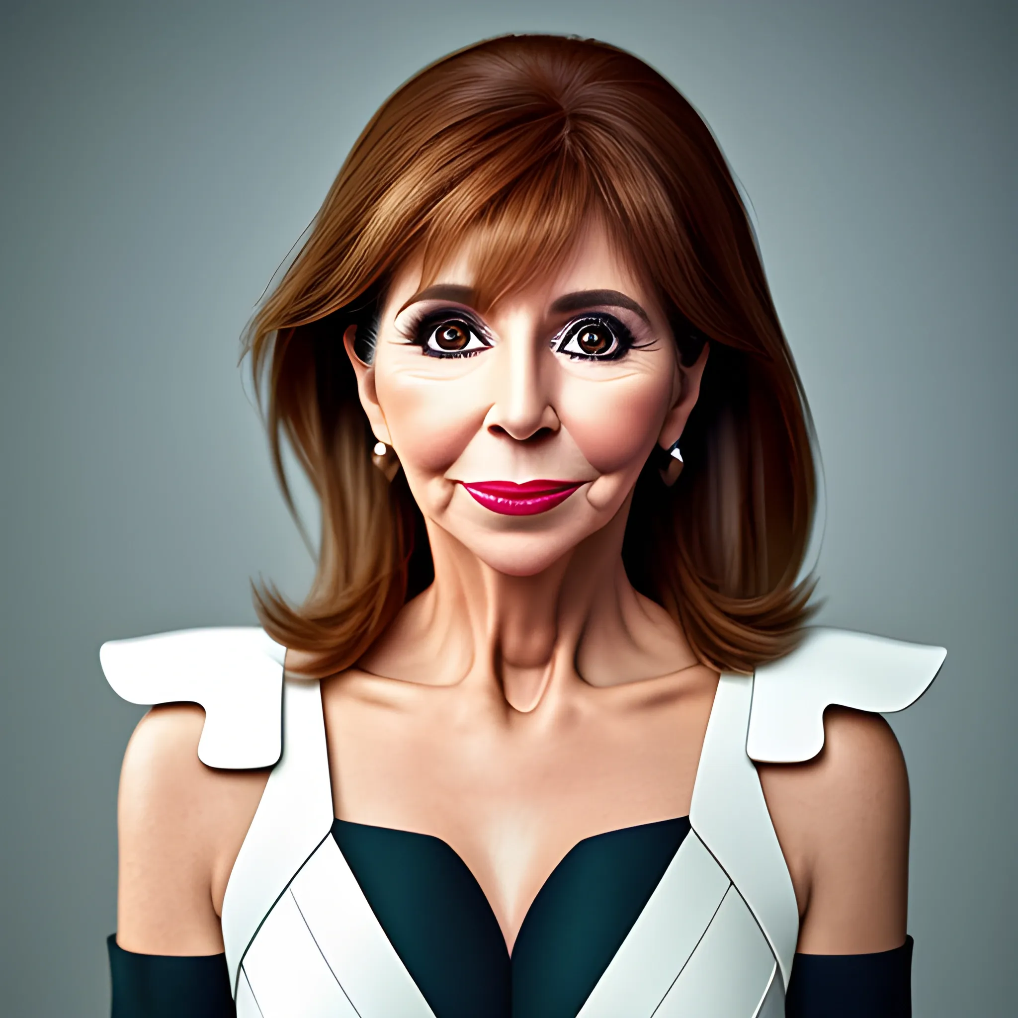 a bold full body pose of Cristina Fernandez de Kirchner, in super hero suite, masterpice, beautiful symmetrical face, cute natural makeup, makeup, Kodak Ultra Max, 85mm, shot on iphone 7, dslr, high quality, raw, 4k, ultra realistic, concept art, elegant, highly detailed, intricate, sharp focus, depth of field, f/1. 8, 85mm, (professionally color graded), ((bright soft diffused light)), trending on instagram, trending on tumblr, hdr 4k, 8k.