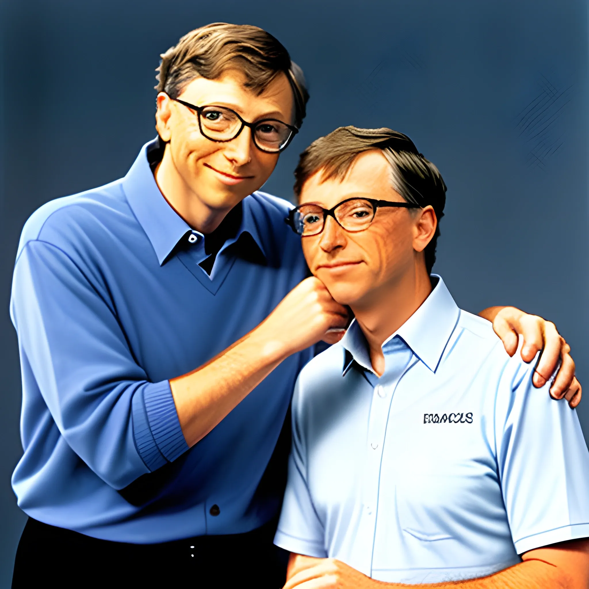 bill gates vaccinating a kid 