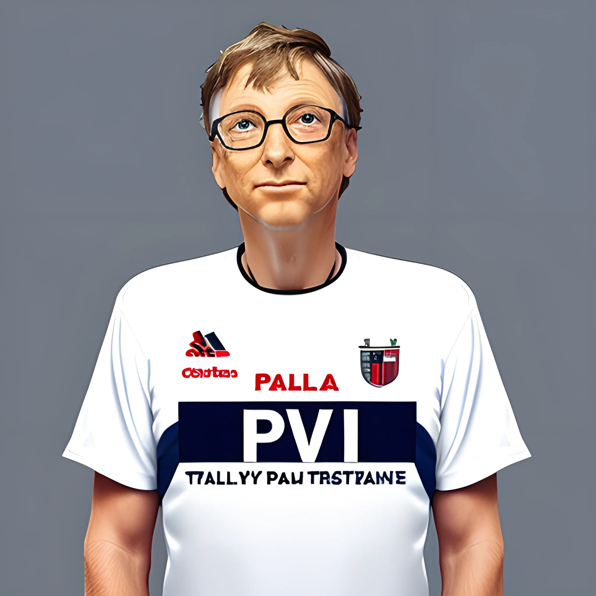 bill gates river plate shirt 