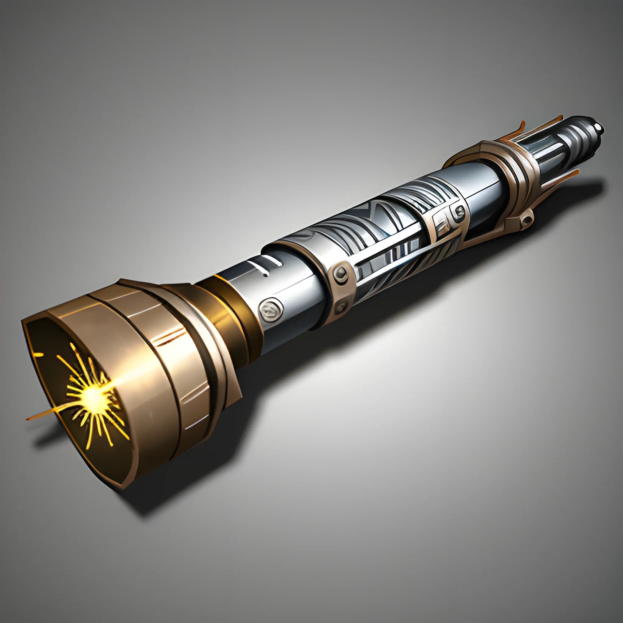 metal light saber hilt