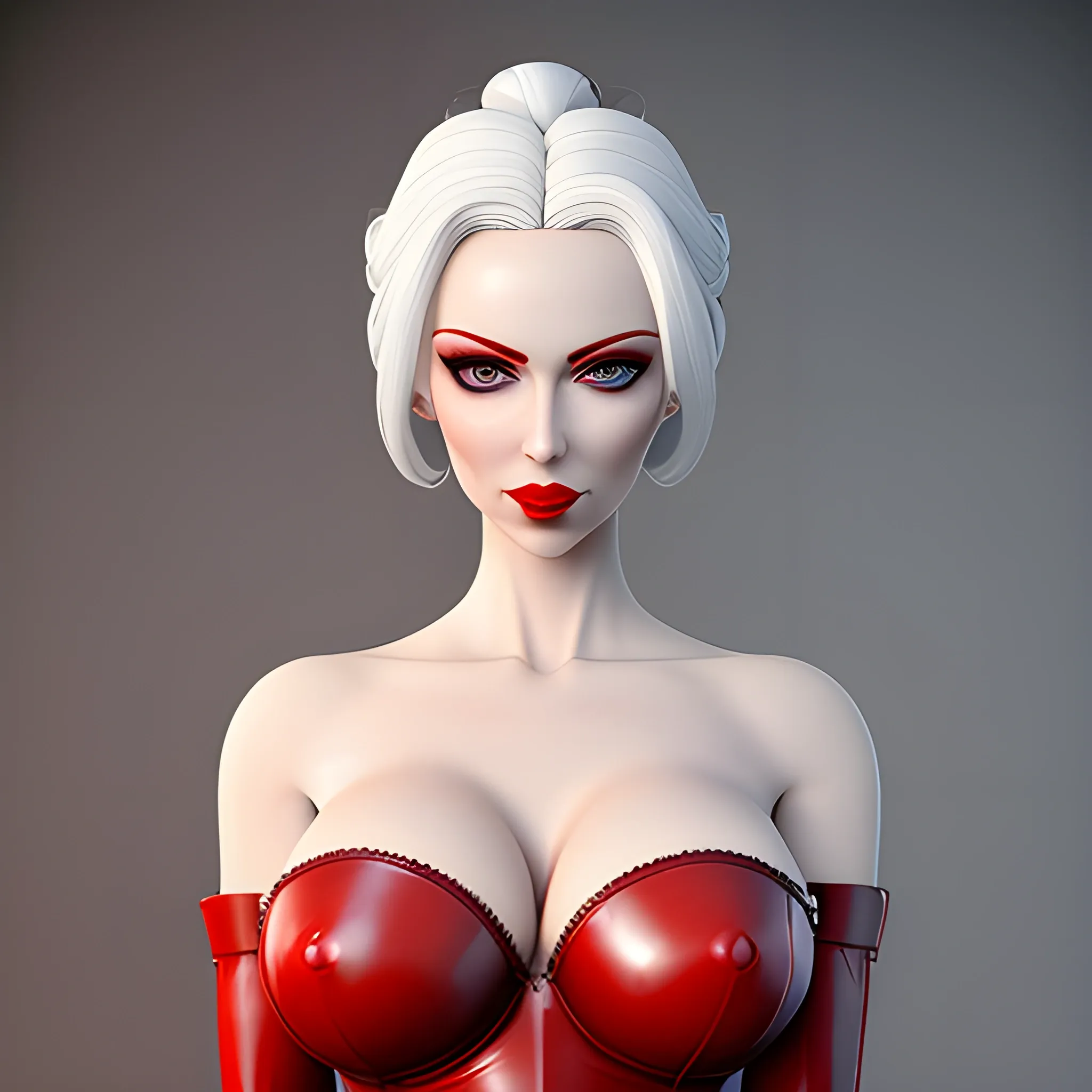 YOUNG NAKED GIRL IN CURVE | 3D Print Model
