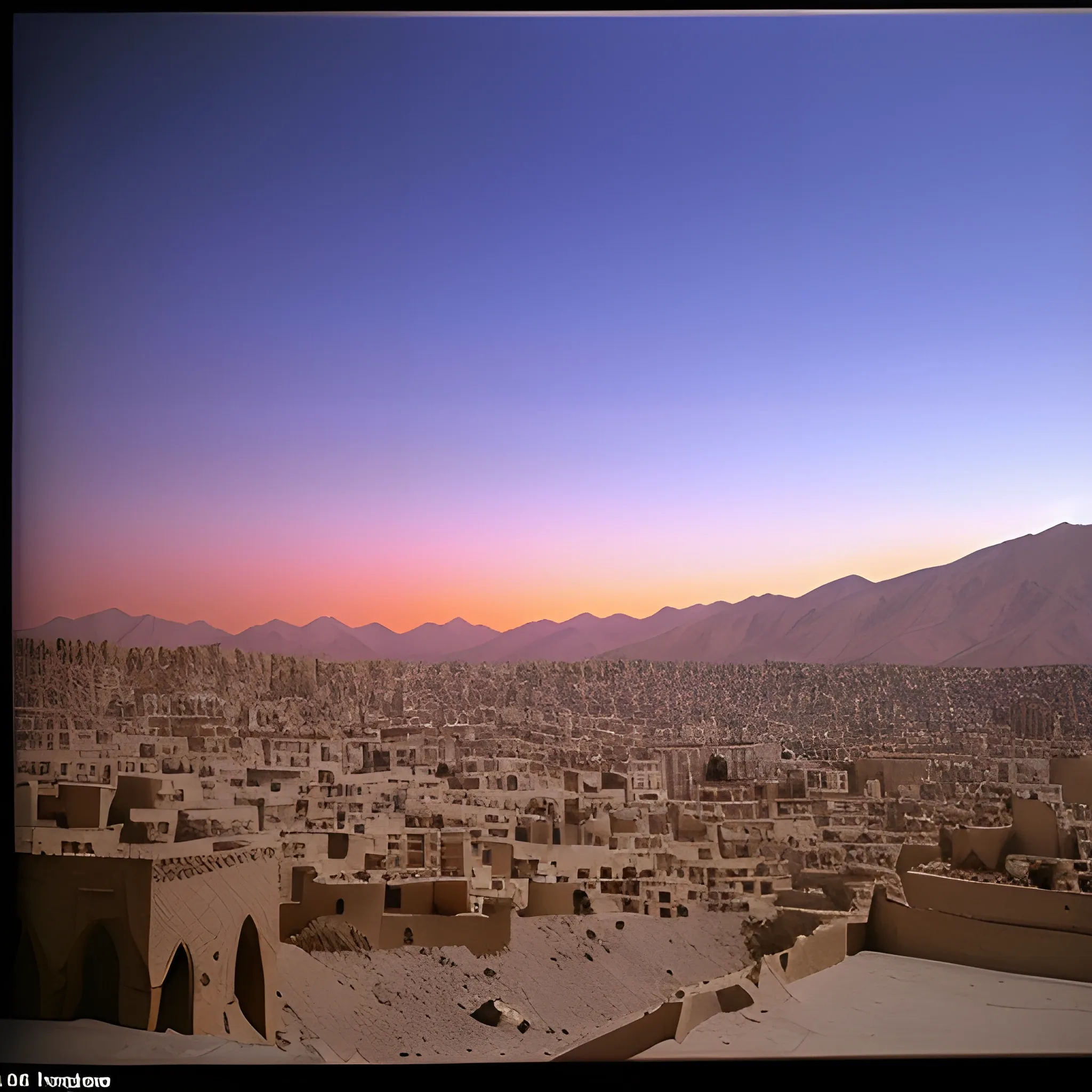 men and women are half naked and seen in the foreground, Afghanistan is like a terrine, in ancient times, the sky was like a sunset sky, a city visible in the backdrop, where houses were small but brick-built. A photo-realistic image, 