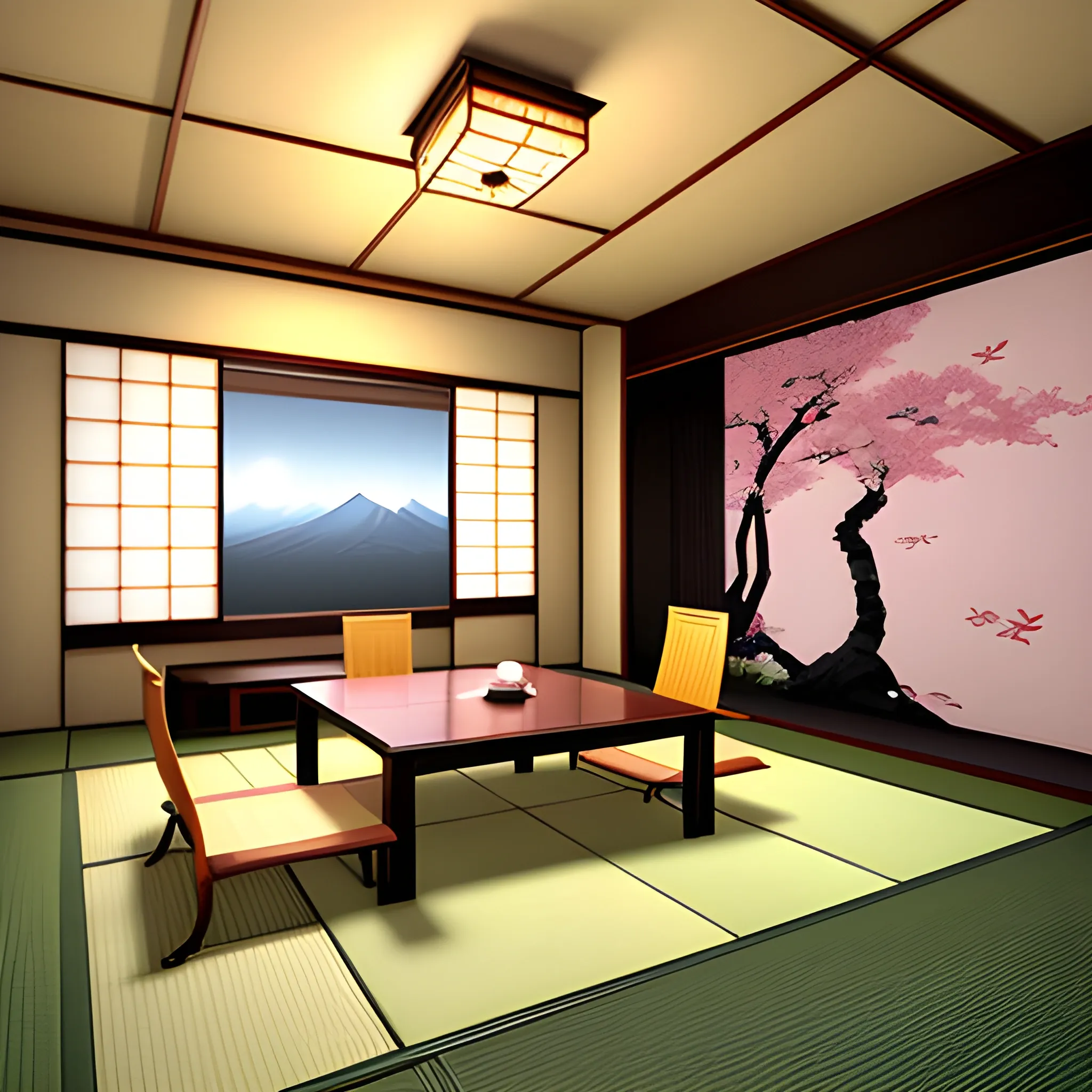 JAPAN ROOM, 3D, FANTASY