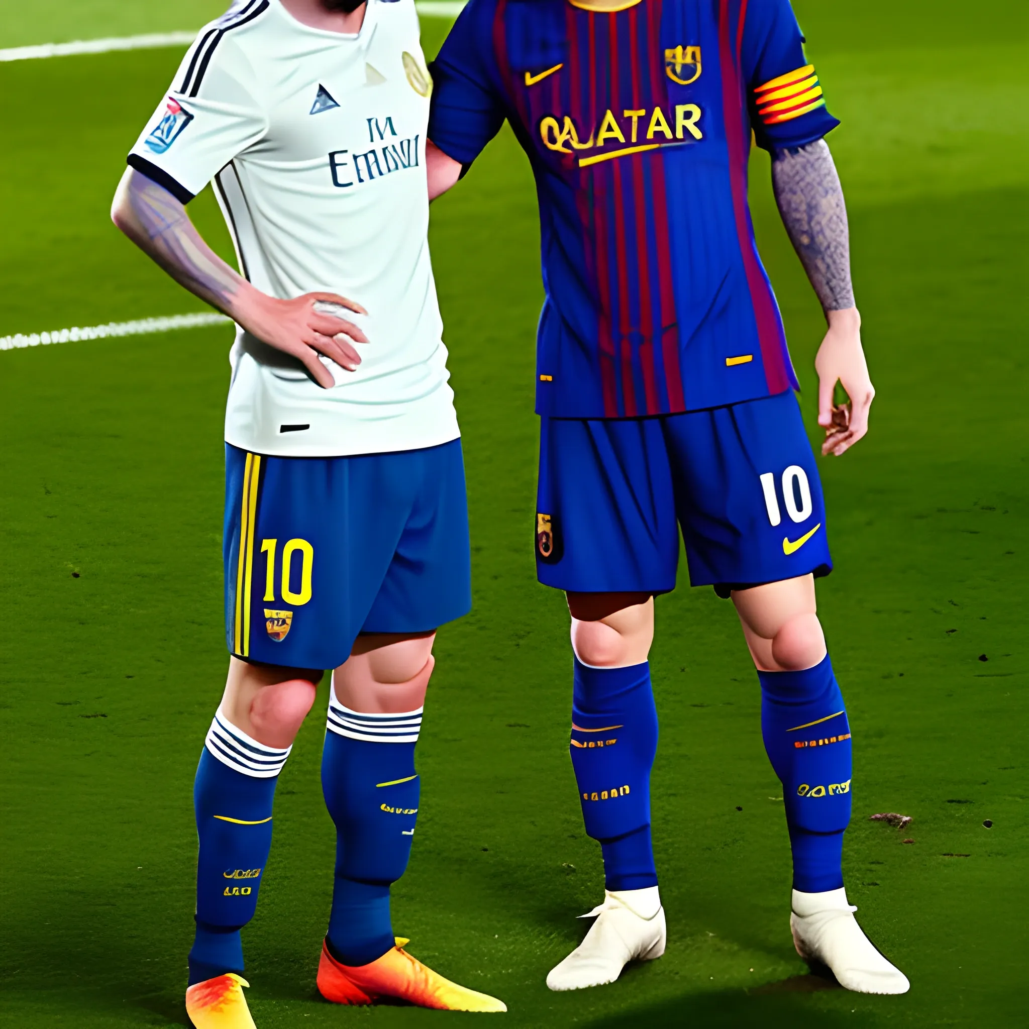 messi and ronaldo
