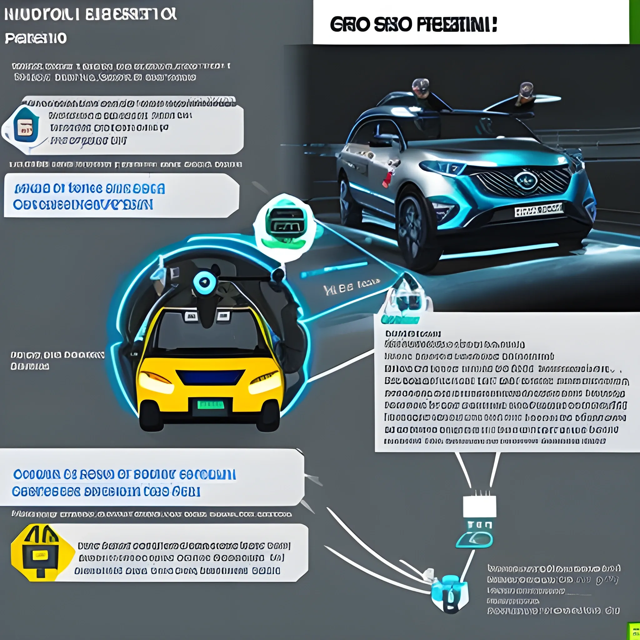 Gere uma imagem de uma pessoa pedindo informação para um frentista de posto de gasolina que é um robo de inteligencia artificial
