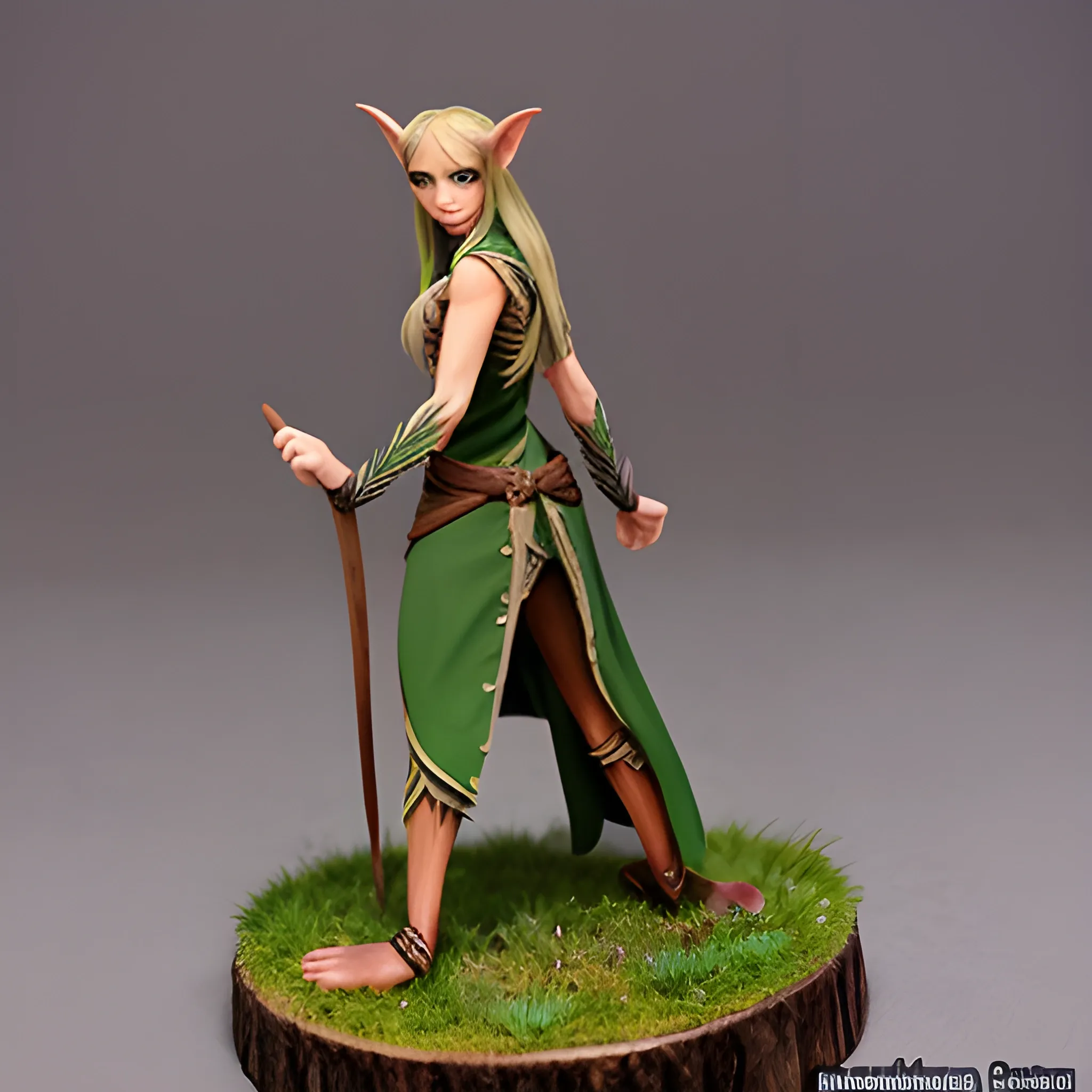 Open top wood elf female