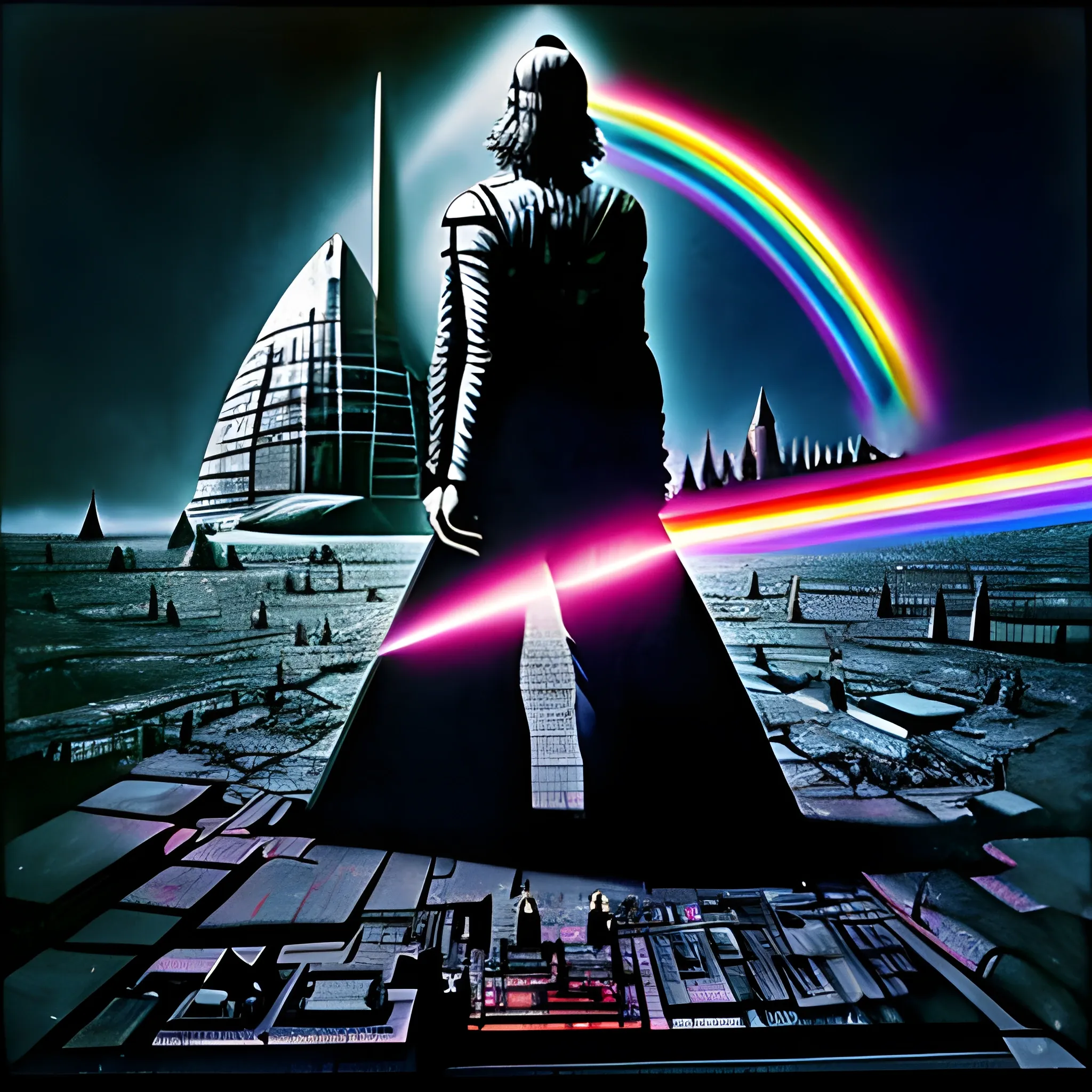 Pink Floyd The Dark Side of the moon , Cyberpunk 