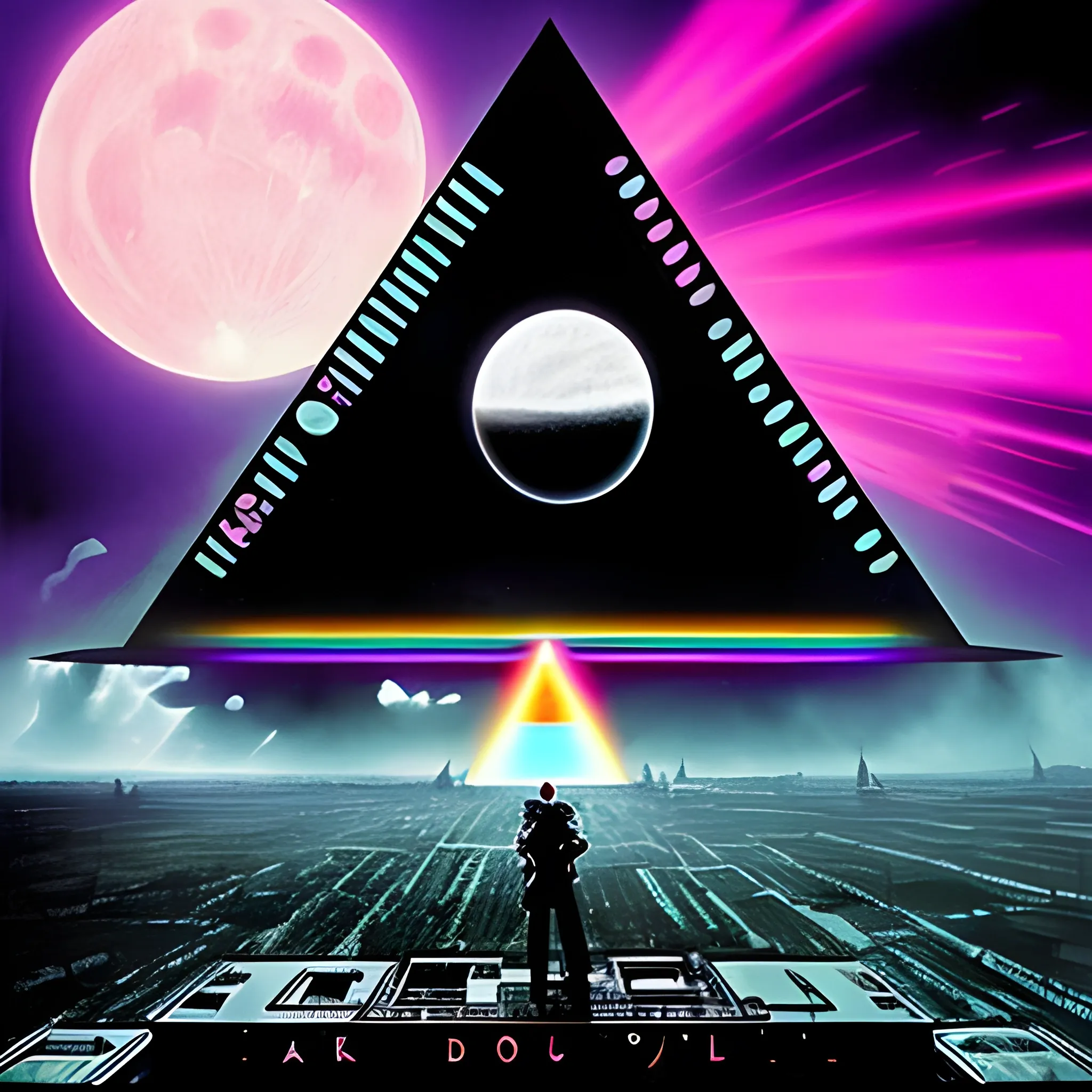 Pink Floyd The Dark Side of the moon , Cyberpunk 