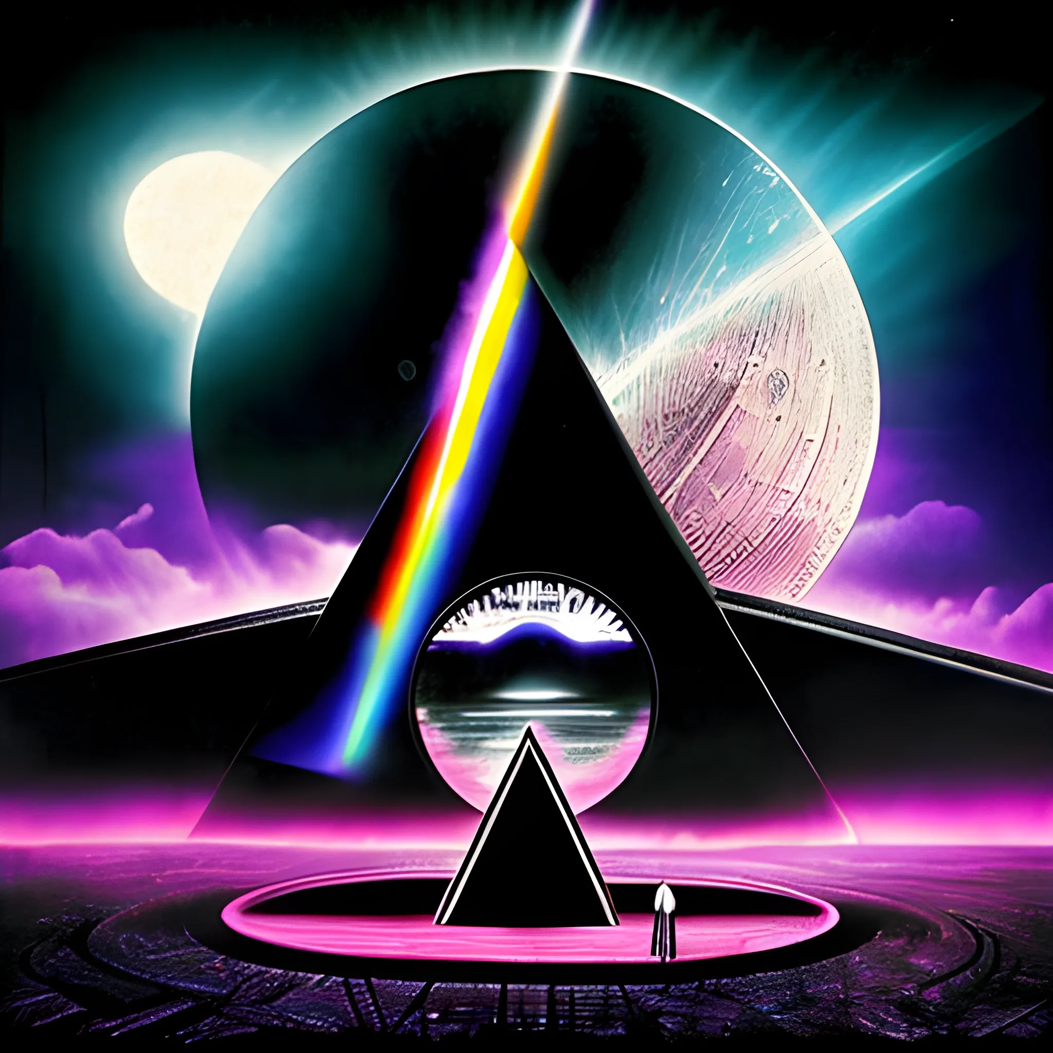 Pink Floyd The Dark Side of the moon , Cyberpunk 