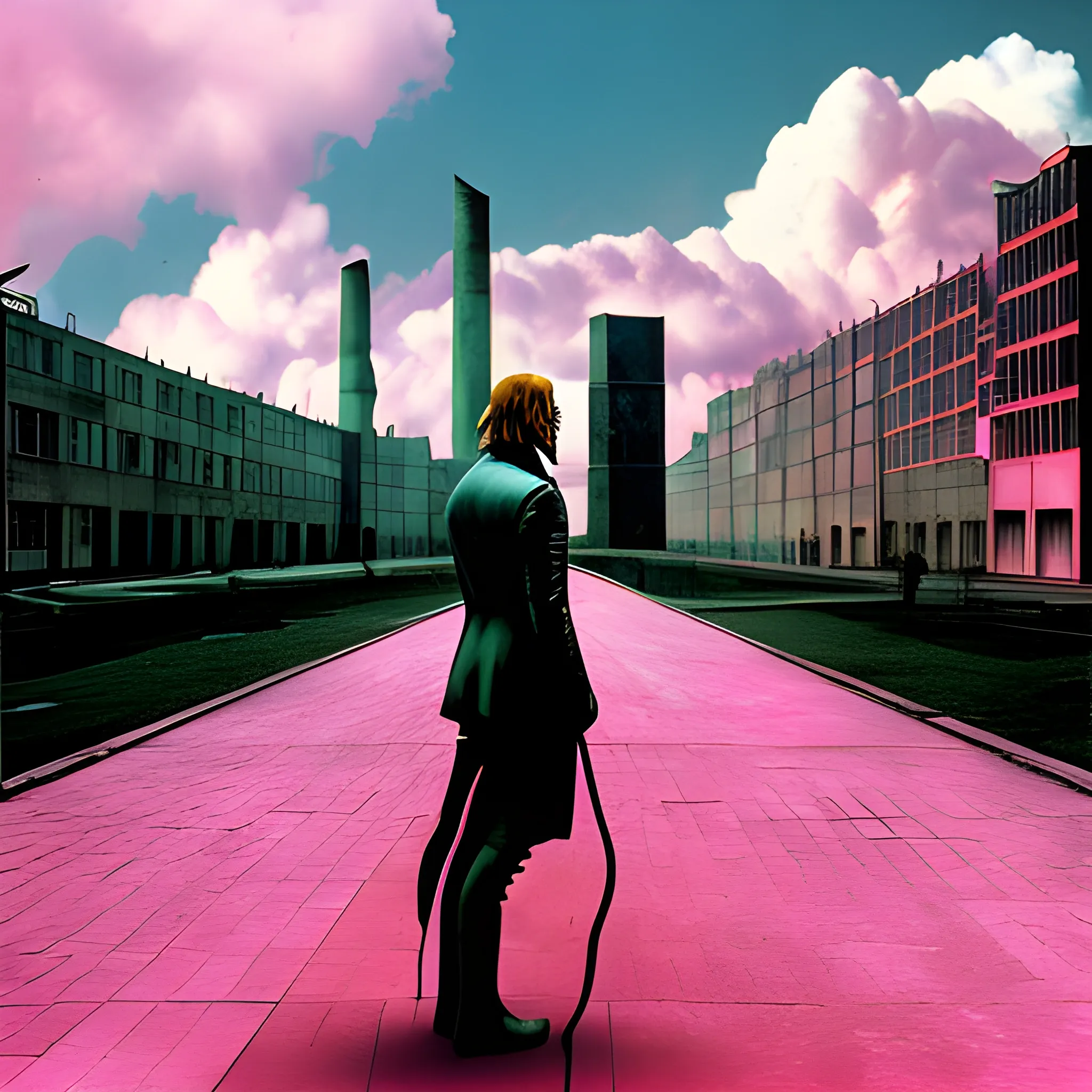 Pink Floyd Wish you were here, Cyberpunk 